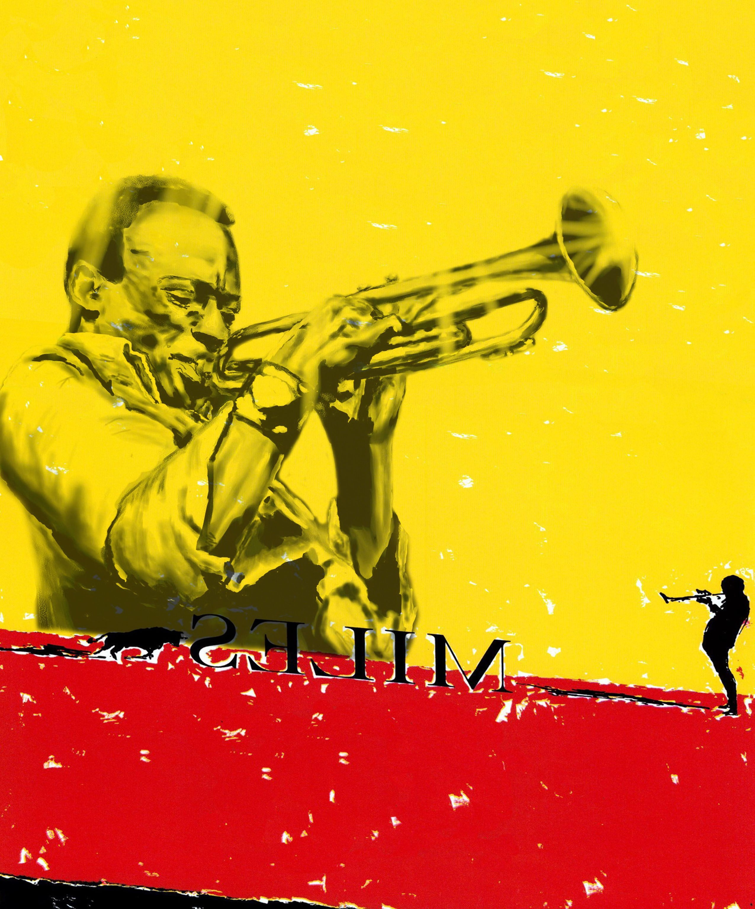 men, music, graffiti, occupation, performance, 2K, red, arts culture and entertainment, creativity, sport, paint, stage, jazz jazzmen album covers miles davis, Phone HD Wallpaper