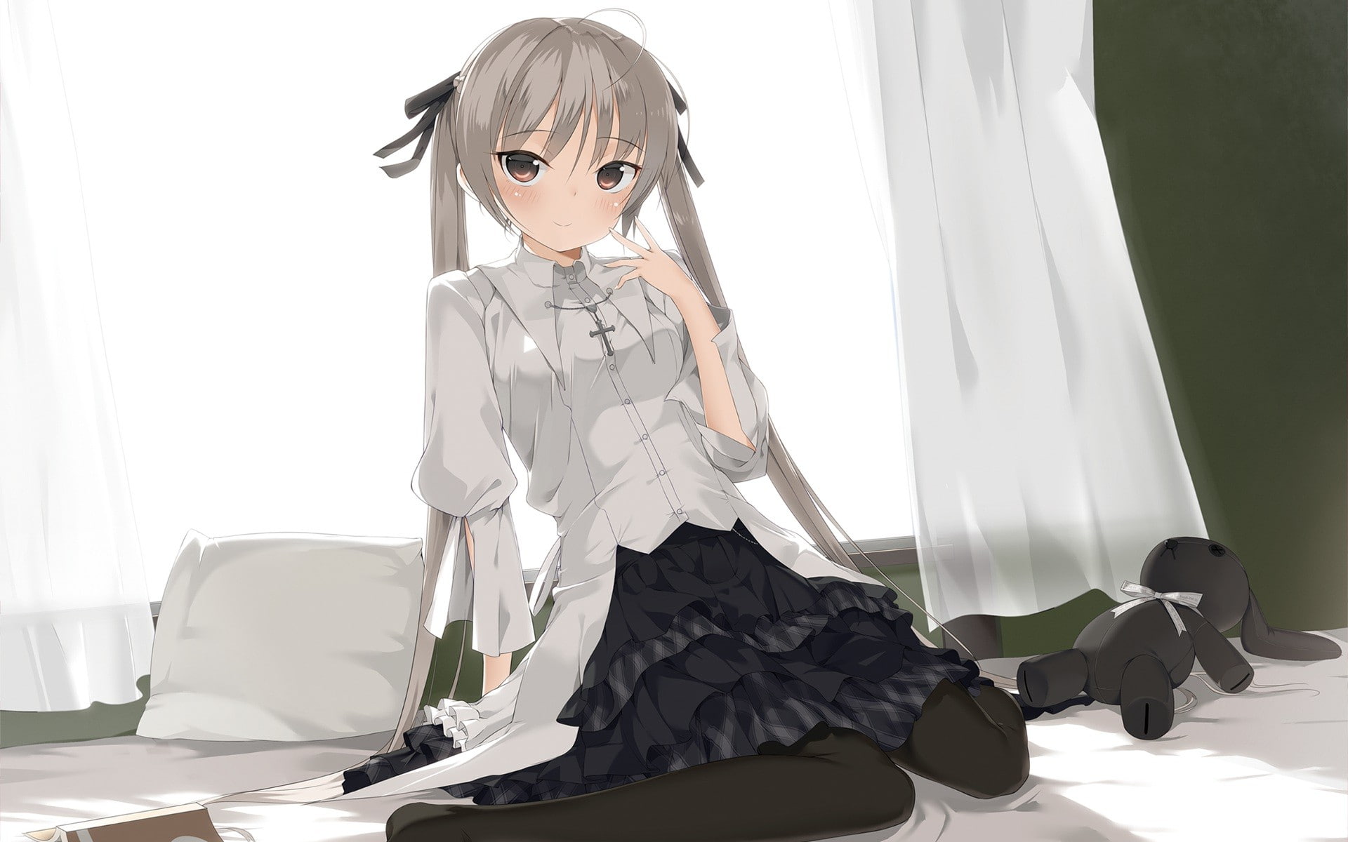 anime girls, Yosuga no Sora, 1080P, HD Wallpaper