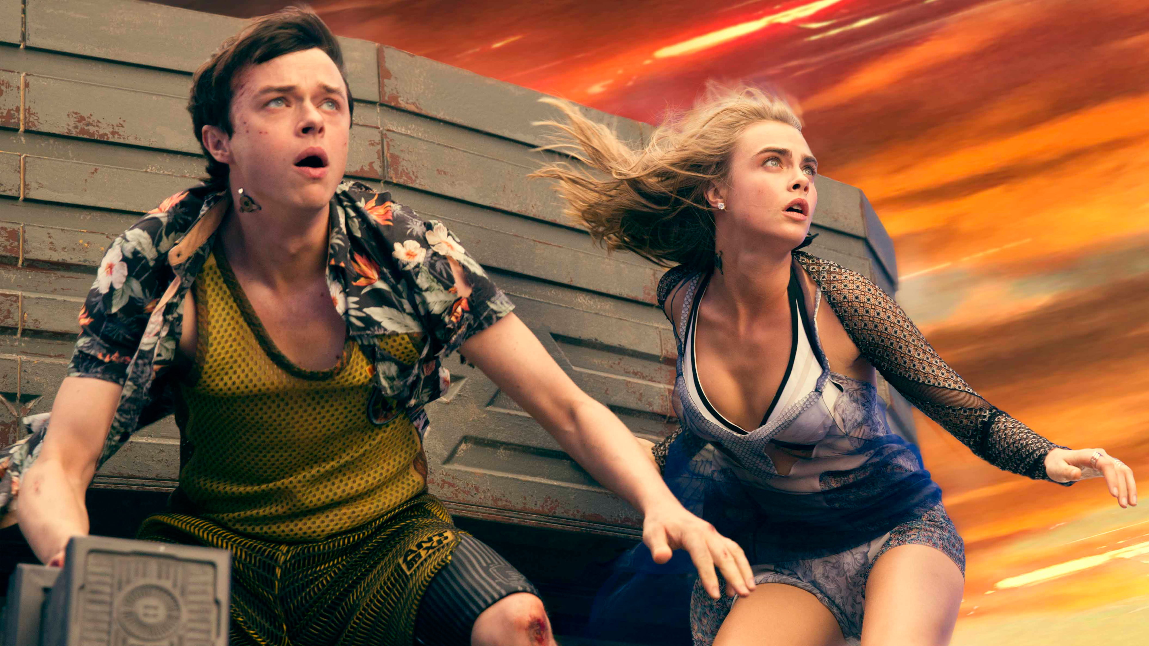 Cara Delevingne, Valerian and the City of a Thousand Planets, Dane DeHaan, 4K, 2017 Movies, HD Wallpaper