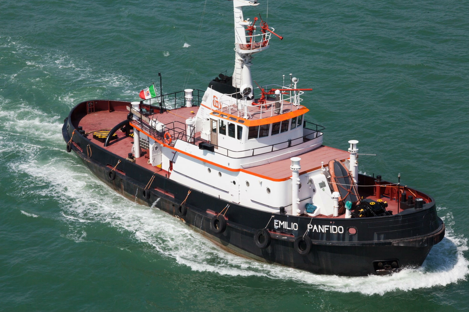 ship, boat, tug, tugboat, marine, 1080P, HD Wallpaper