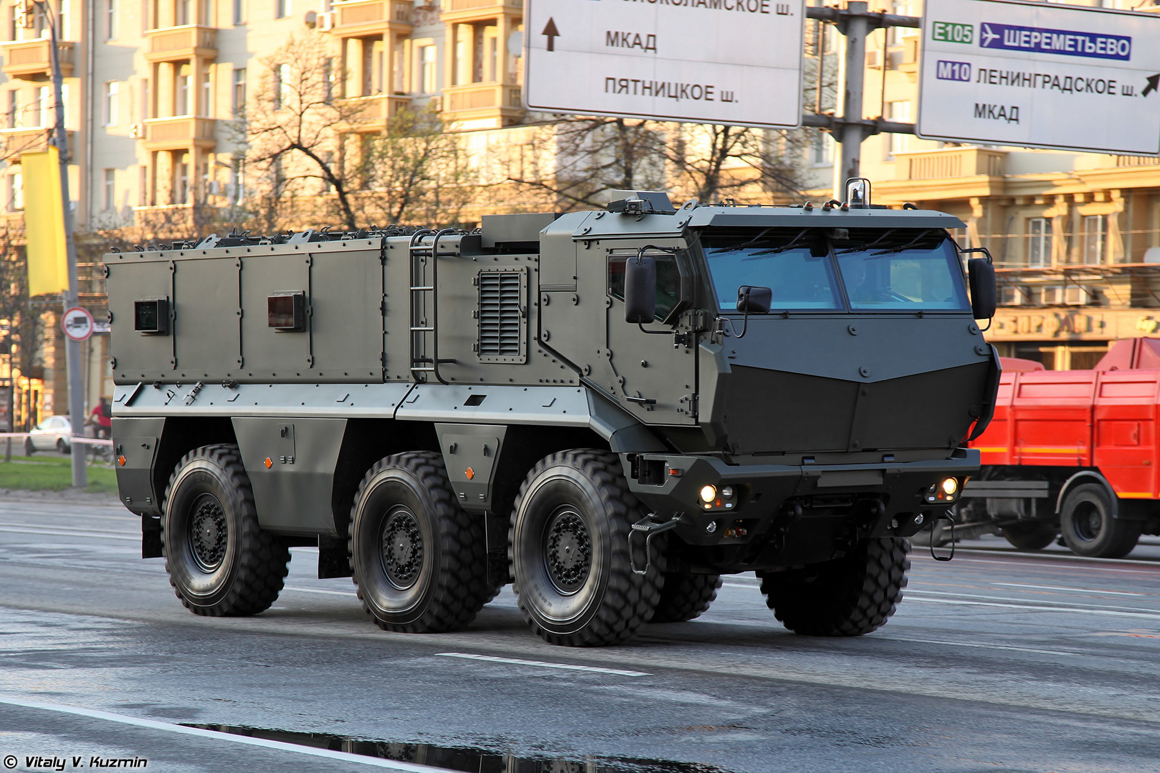 kamaz 63968, military, vehicle, april 29th, red, 2014, victory, typhoon k, moscow, 4K, star, day, 4000x2667, rehearsal, russia, russian, parade, army, HD Wallpaper