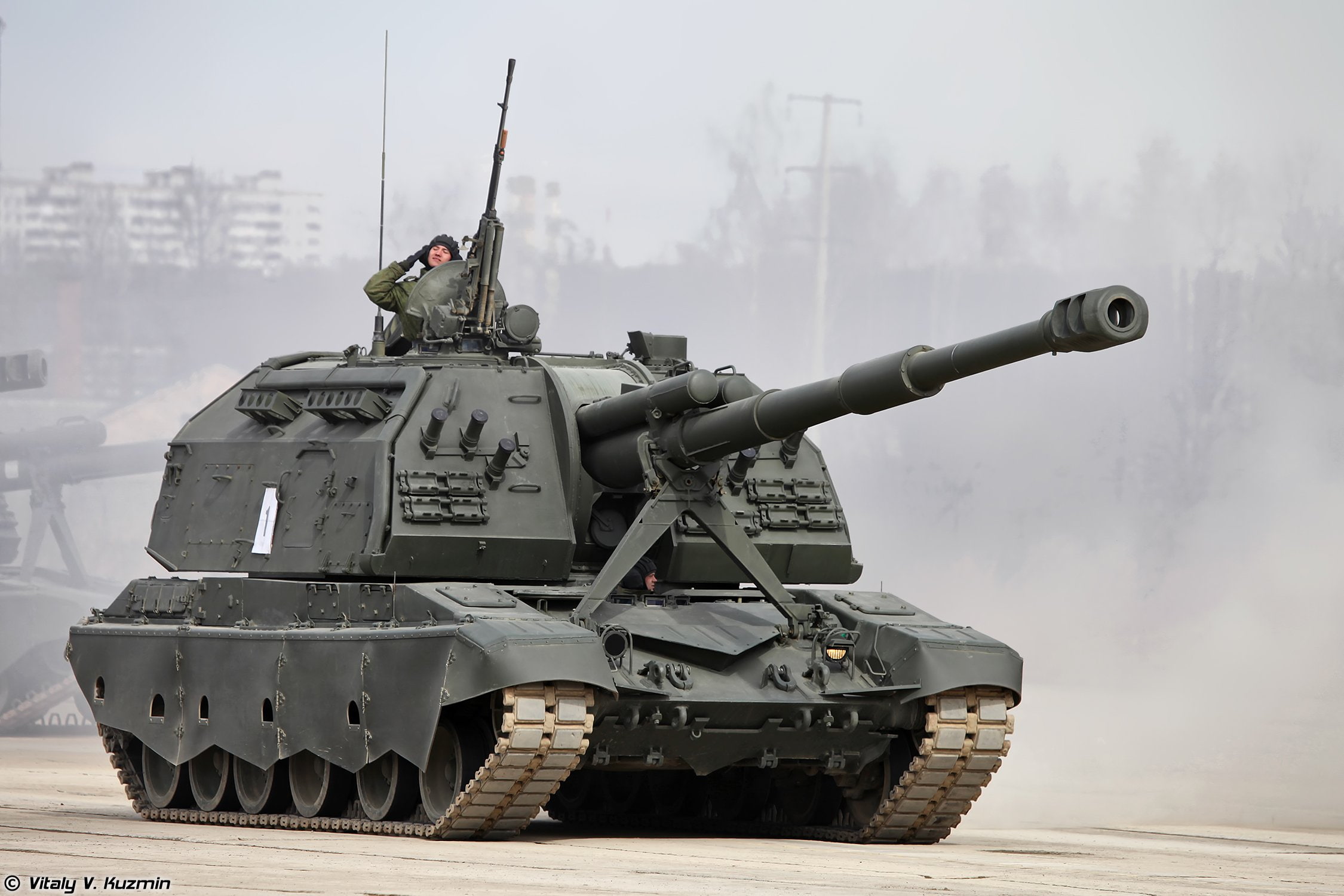 military, 1080P, 2014, vehicle, victory, alabino, howtizer, april, day, rehearsal, 2s19m2, army, parade, russian, armoured, msta, 9th, russia, sph, HD Wallpaper