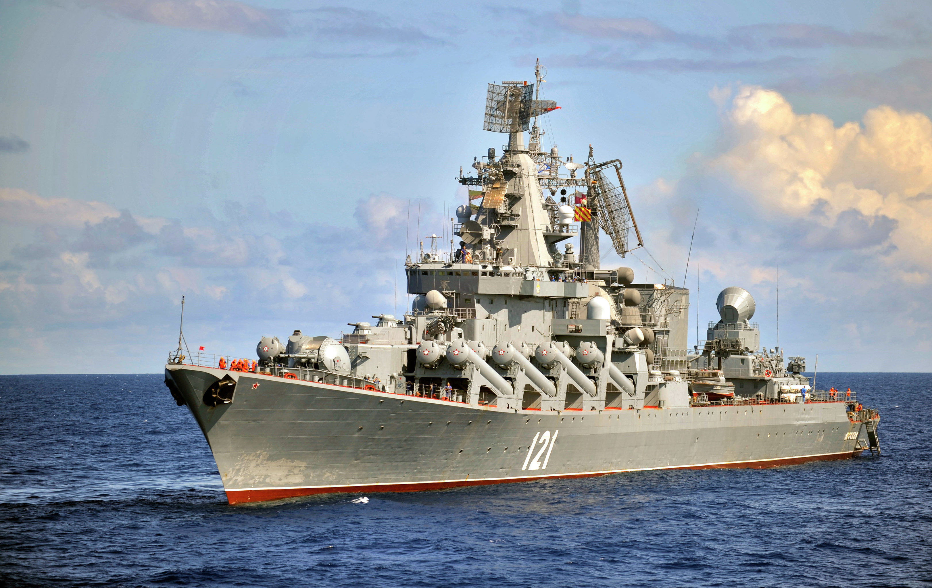 gray, military, no people, Russian, sky, shipping, cloud - sky, waterfront, outdoors, nature, horizon over water, mode of transportation, navy, water, industry, HD Wallpaper