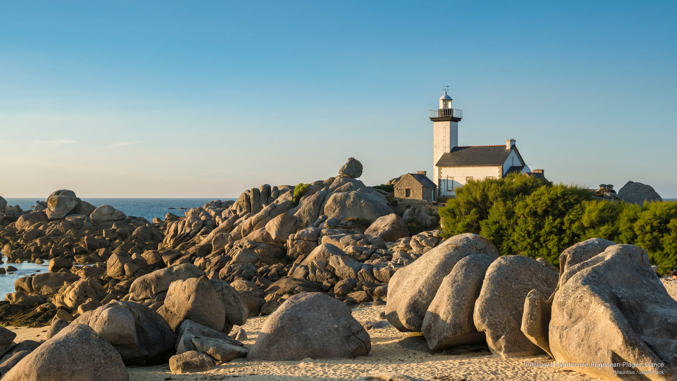 lighthouse, 2K, brignogan, pontusval, Architecture, france, plages, HD Wallpaper