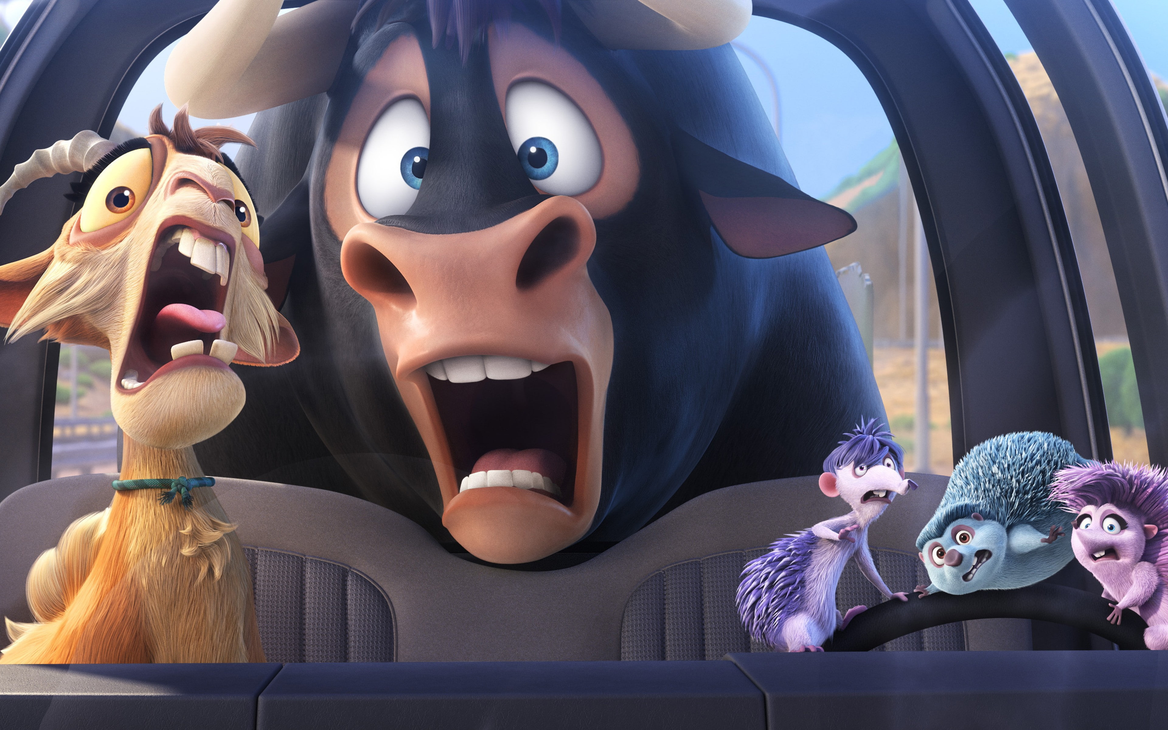disney, 4k, movie, 4K, Ferdinand, scene, HD Wallpaper