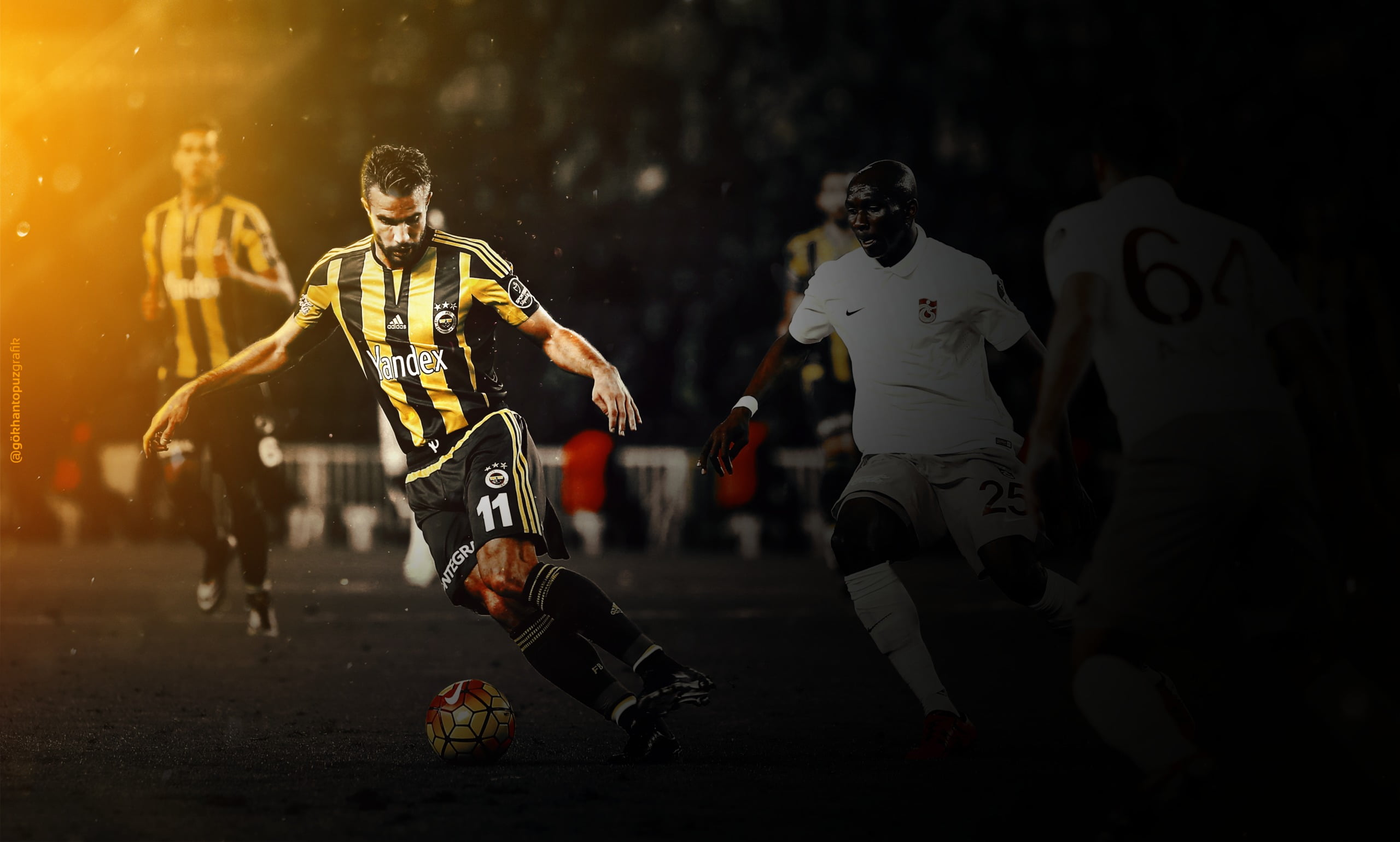 wars, activity, men, night, Fenerbahçe, sport, real people, lifestyles, sports clothing, healthy lifestyle, two, 2K, gökhan topuz, figures, full length, HD Wallpaper