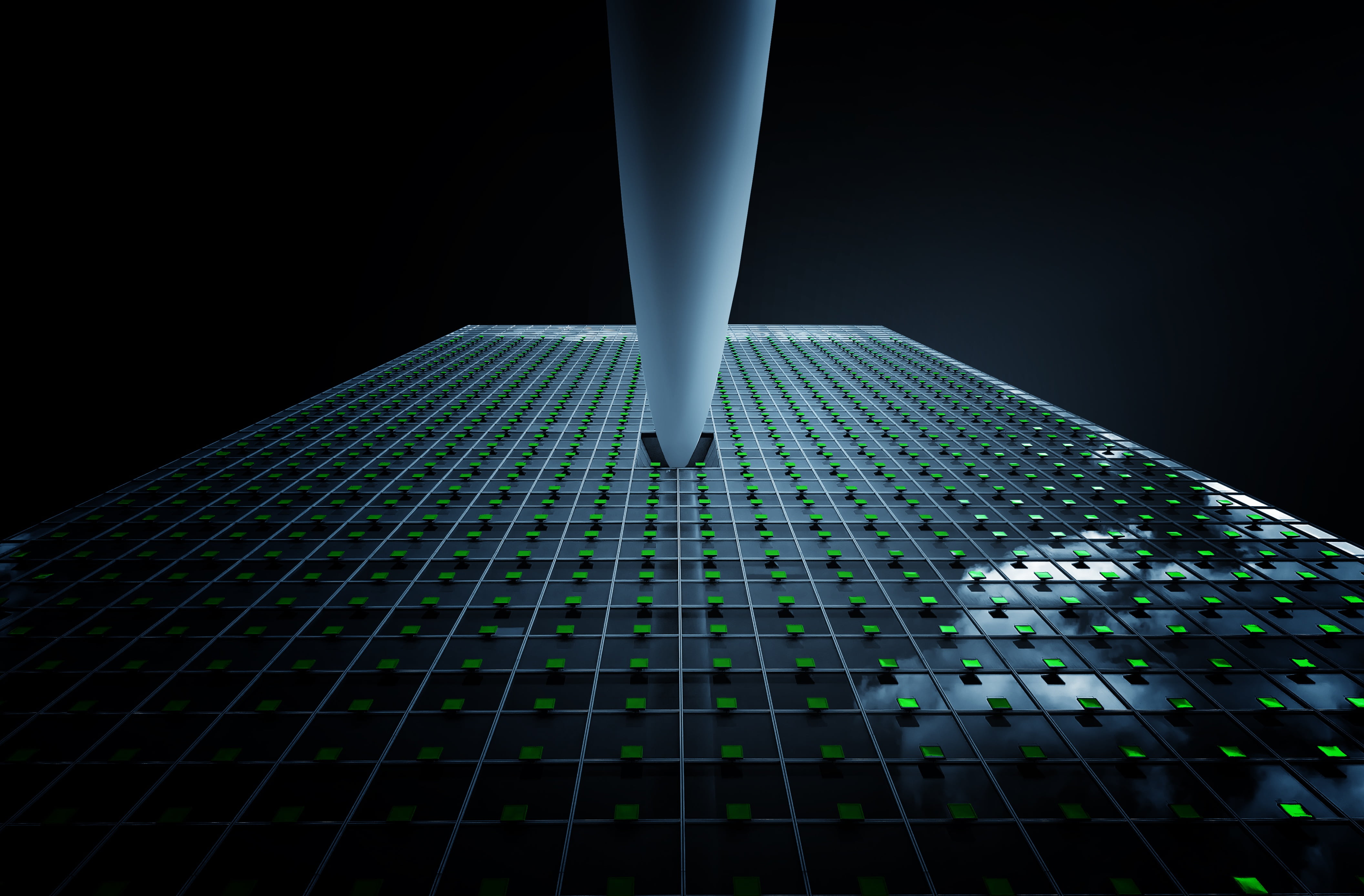 network server, indoors, futuristic, netherlands, kpn, white, close-up, holland, office building, internet, rotterdam, videogame, pattern, no people, computer, HD Wallpaper