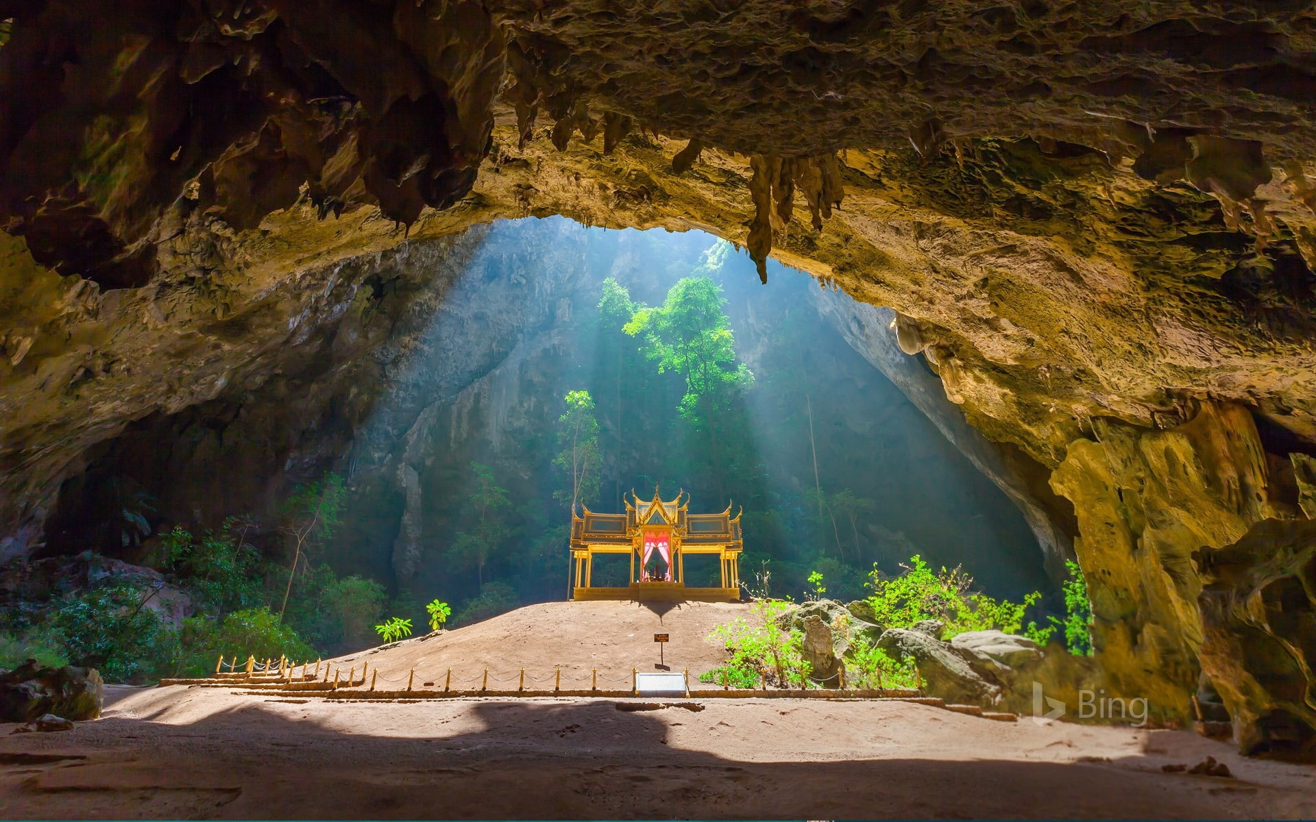 mountain, solid, rock formation, mountain range, sunlight, day, travel, built structure, nature, beauty in nature, physical geography, karuhas, thailand, HD Wallpaper