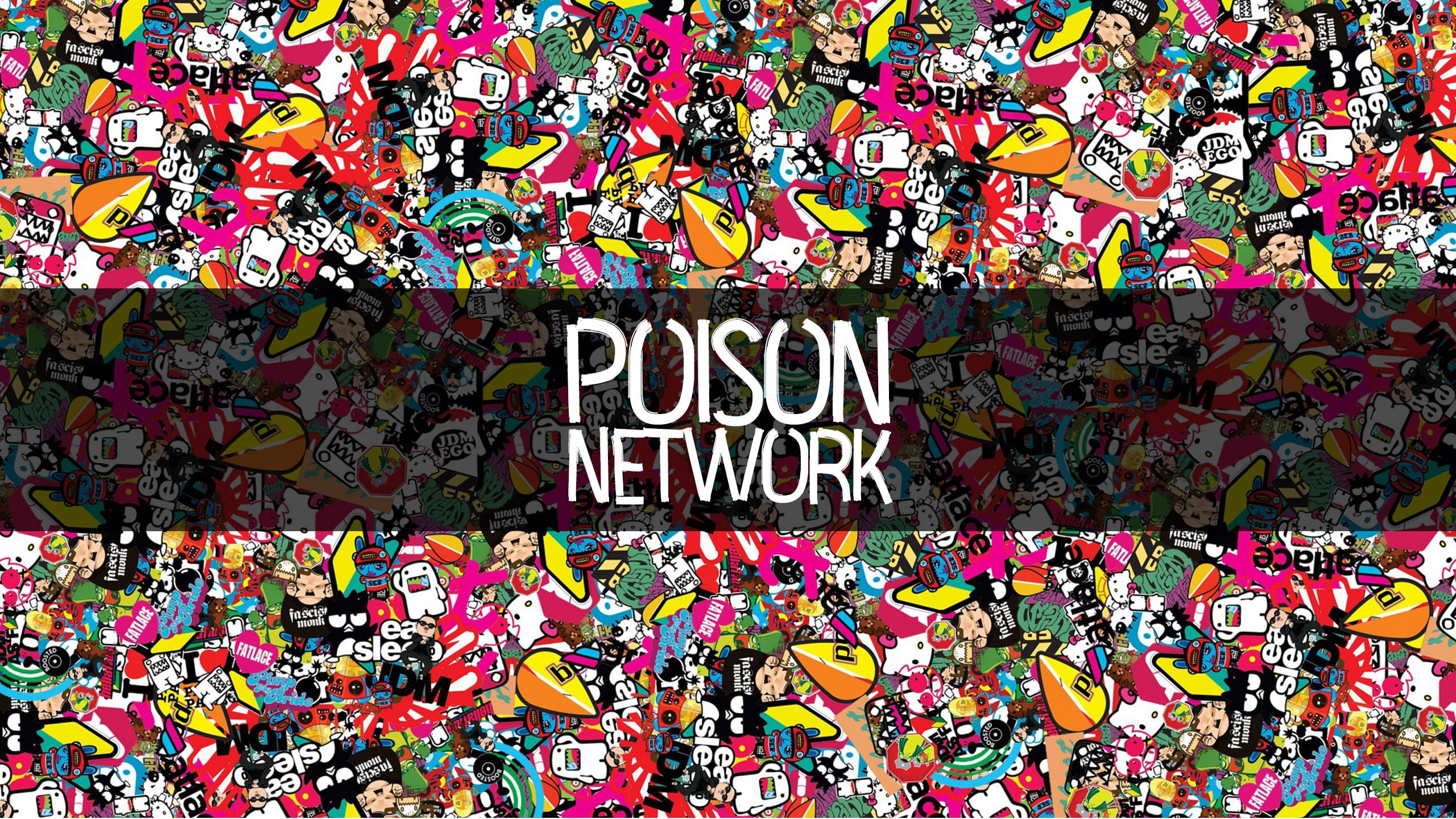 typography, background, artwork, communication, backgrounds, close-up, poison, multicolored, graffiti, wall - building feature, sign, choice, no people, HD Wallpaper