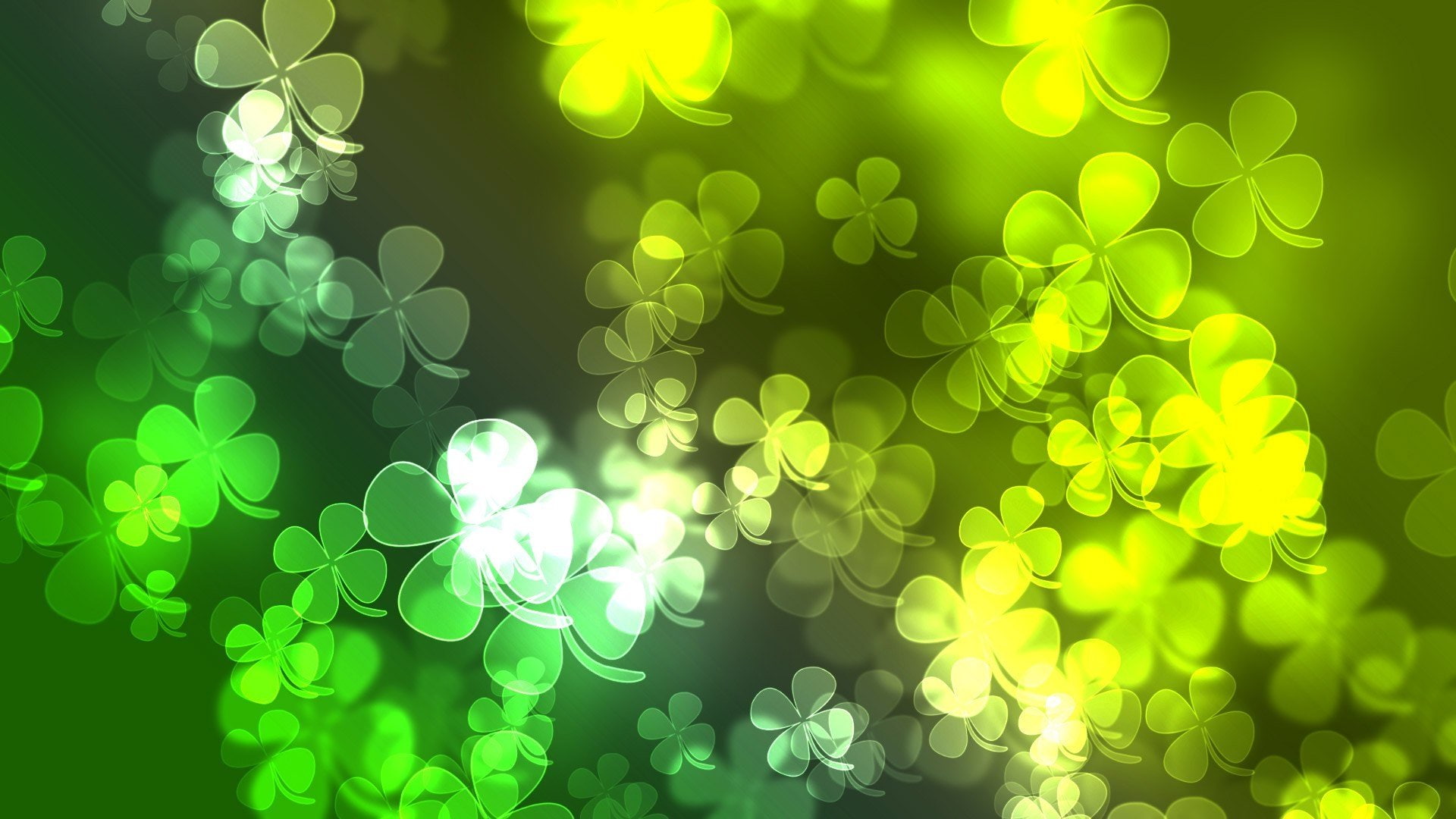 1080P, Holiday, Green, Clover, St. Patricks Day, HD Wallpaper