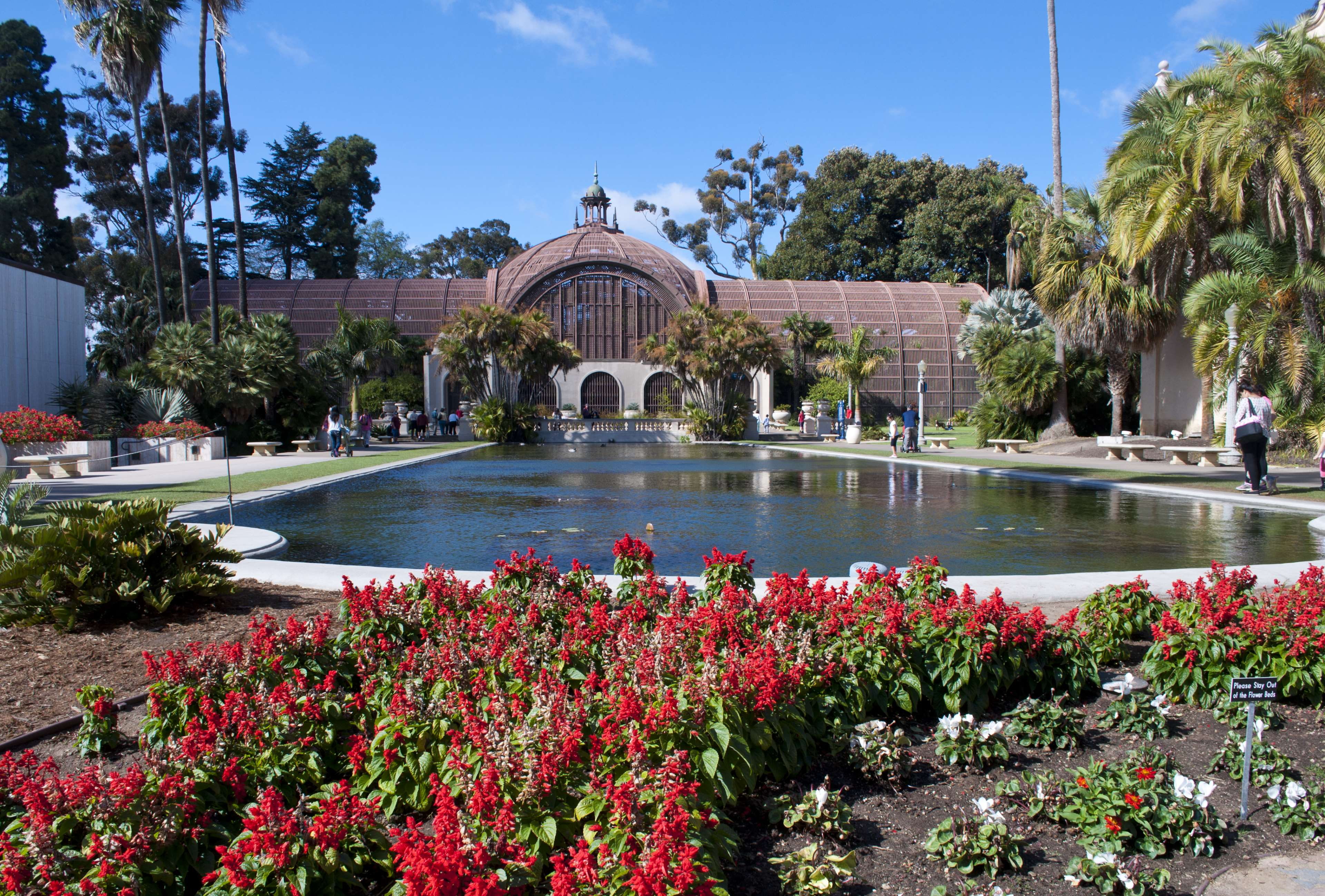 travel destinations, sky, outdoors, building exterior, lake, water, nature, pond, tree, architecture, growth, flowering plant, flower, san diego, beauty in nature, HD Wallpaper
