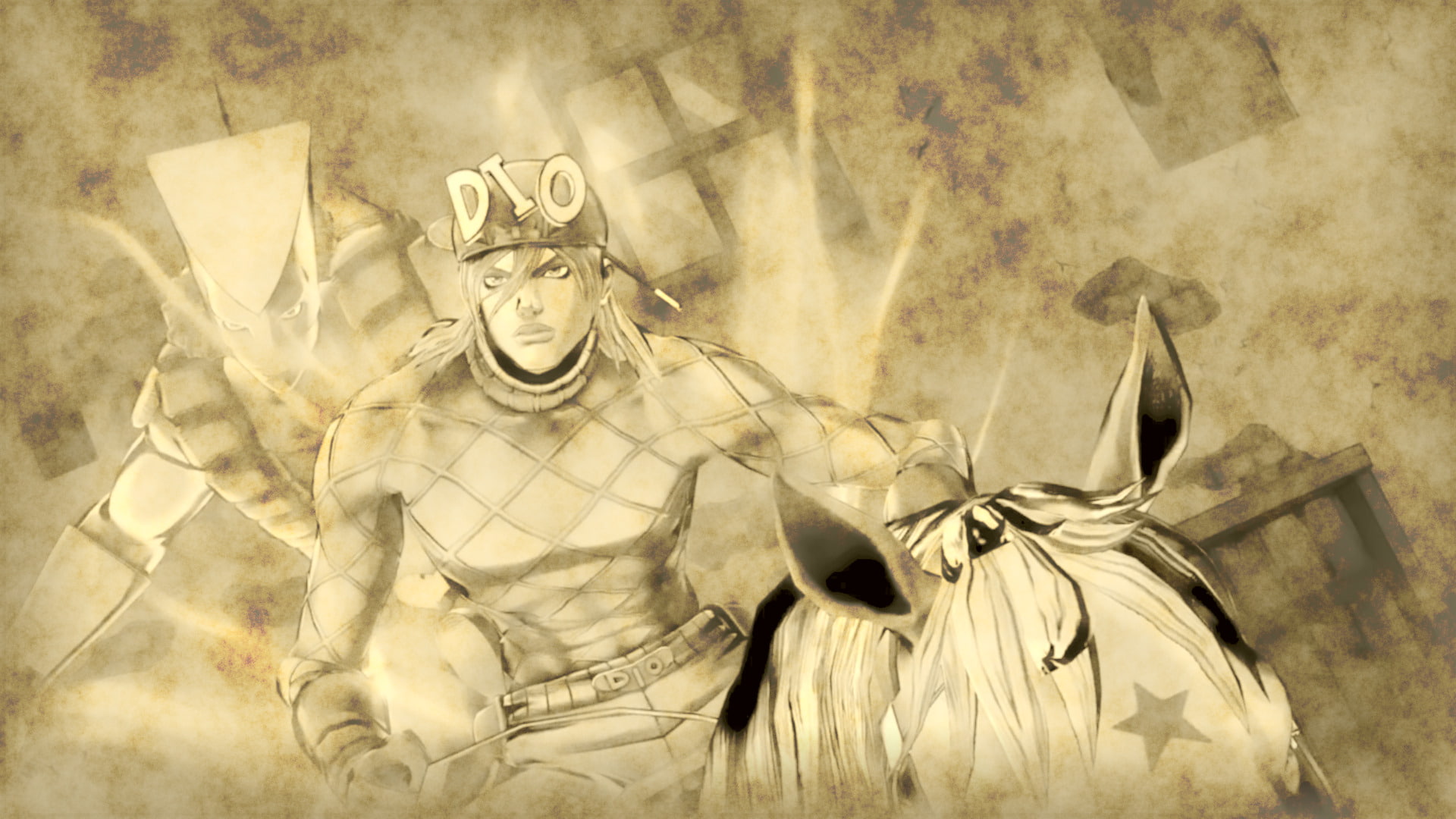 The World (Jojos Bizarre Adventure), Silver Bullet (Jojos Bizarre Adventure), Jojos Bizarre Adventure, 1080P, Anime, Diego Brando, HD Wallpaper