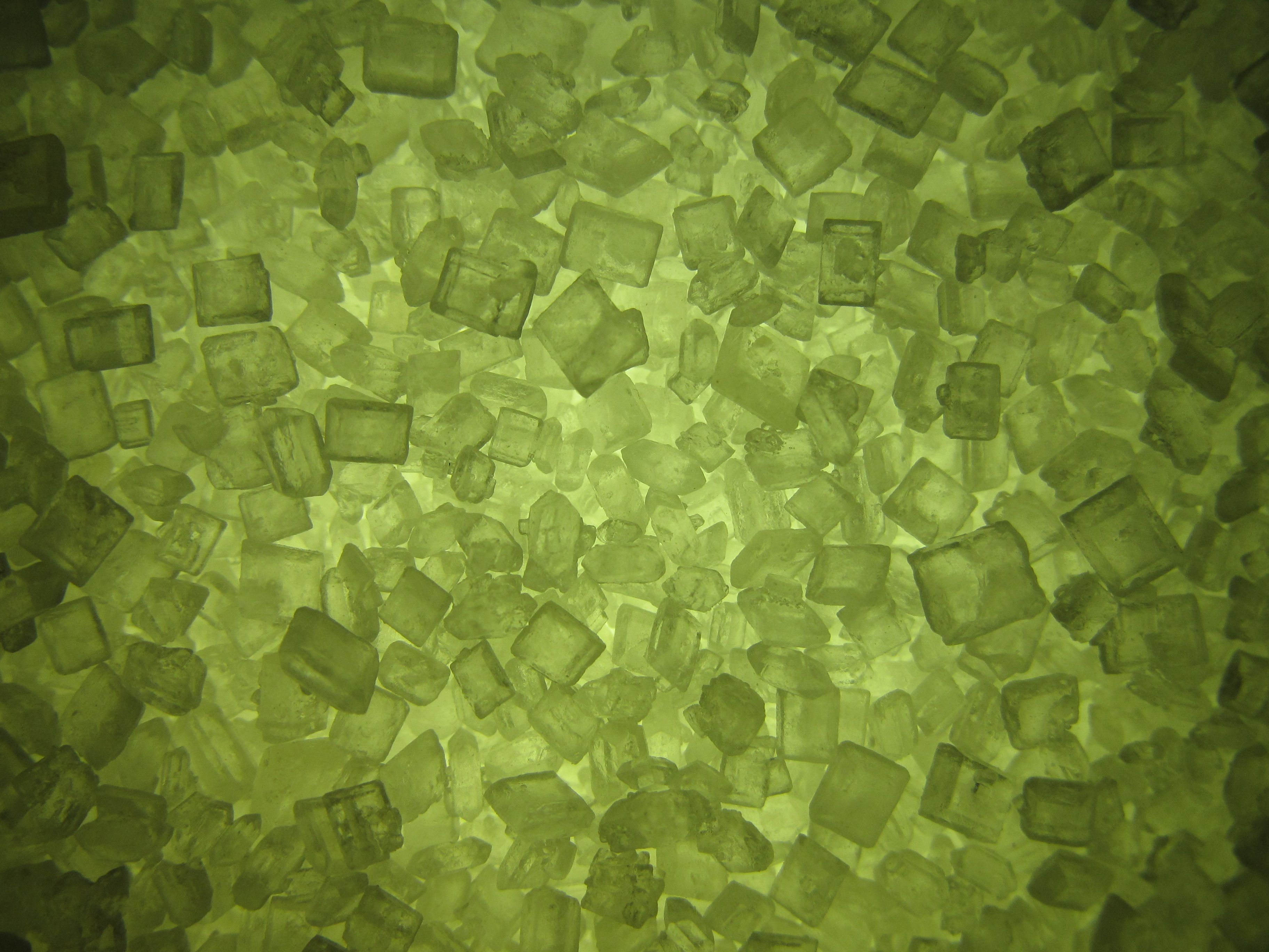 no people, sugar, textured effect, wet, day, abstract, green, glass - material, textured, nature, indoors, crystals, makro, close-up, full frame, abundance, HD Wallpaper