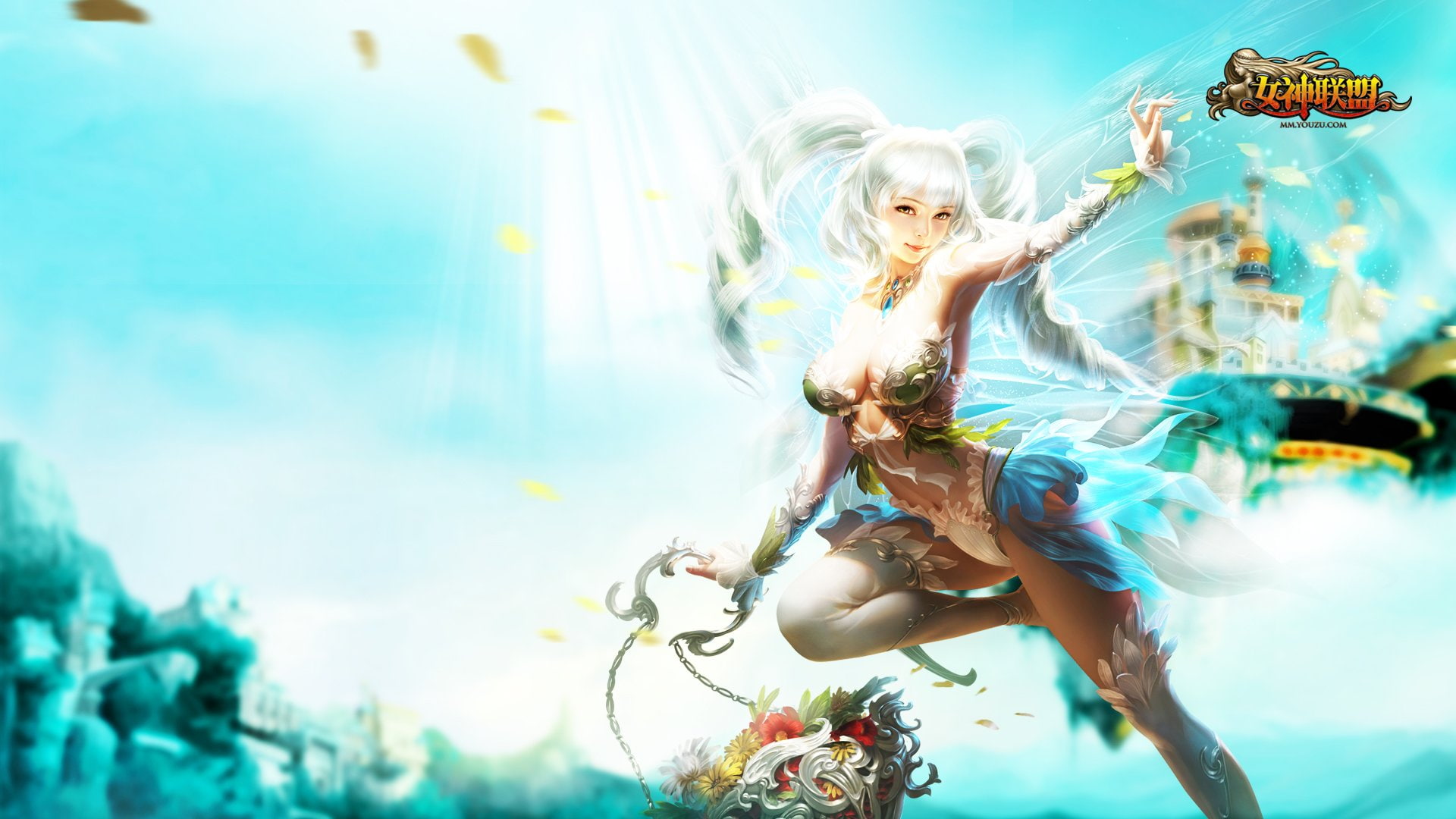 action, rpg, celebration, low angle view, women, online, nature, league, sky, Loa, Fighting, fantasy, carnival - celebration event, angels, of, young women, HD Wallpaper