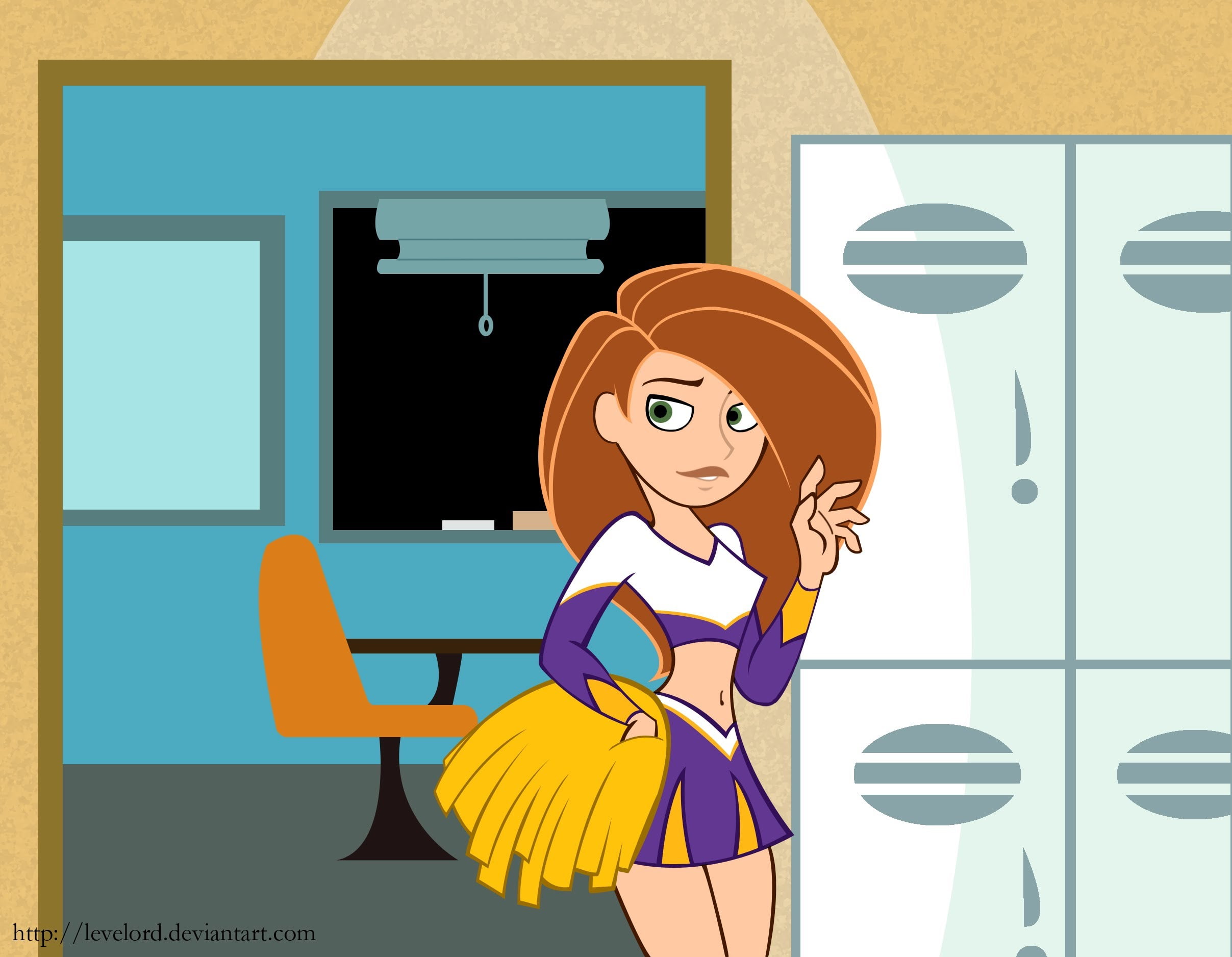 1080P, cartoons, aventuras, kim, espias, possible, HD Wallpaper