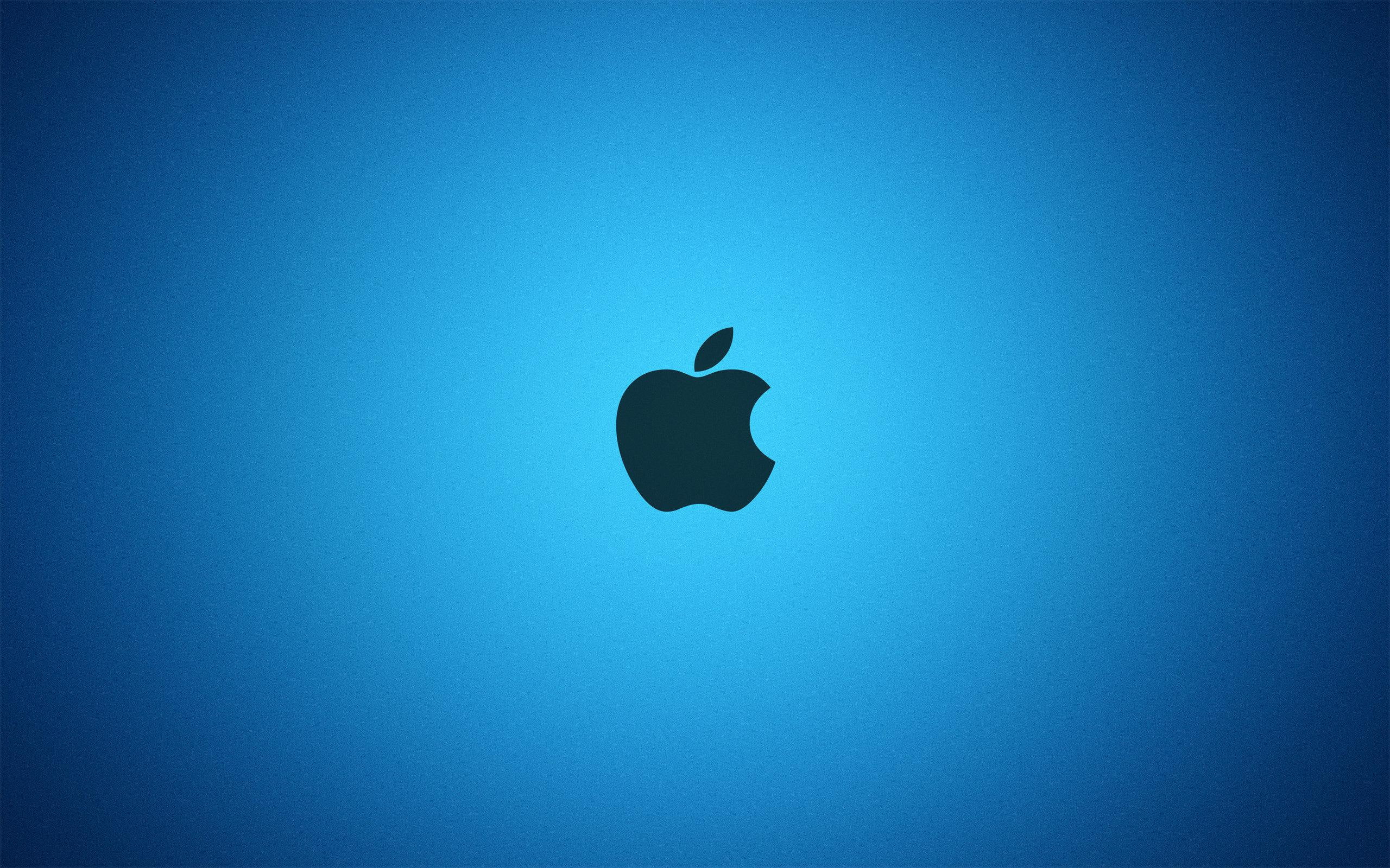picture, blue, apple, gallery, 2K, HD Wallpaper