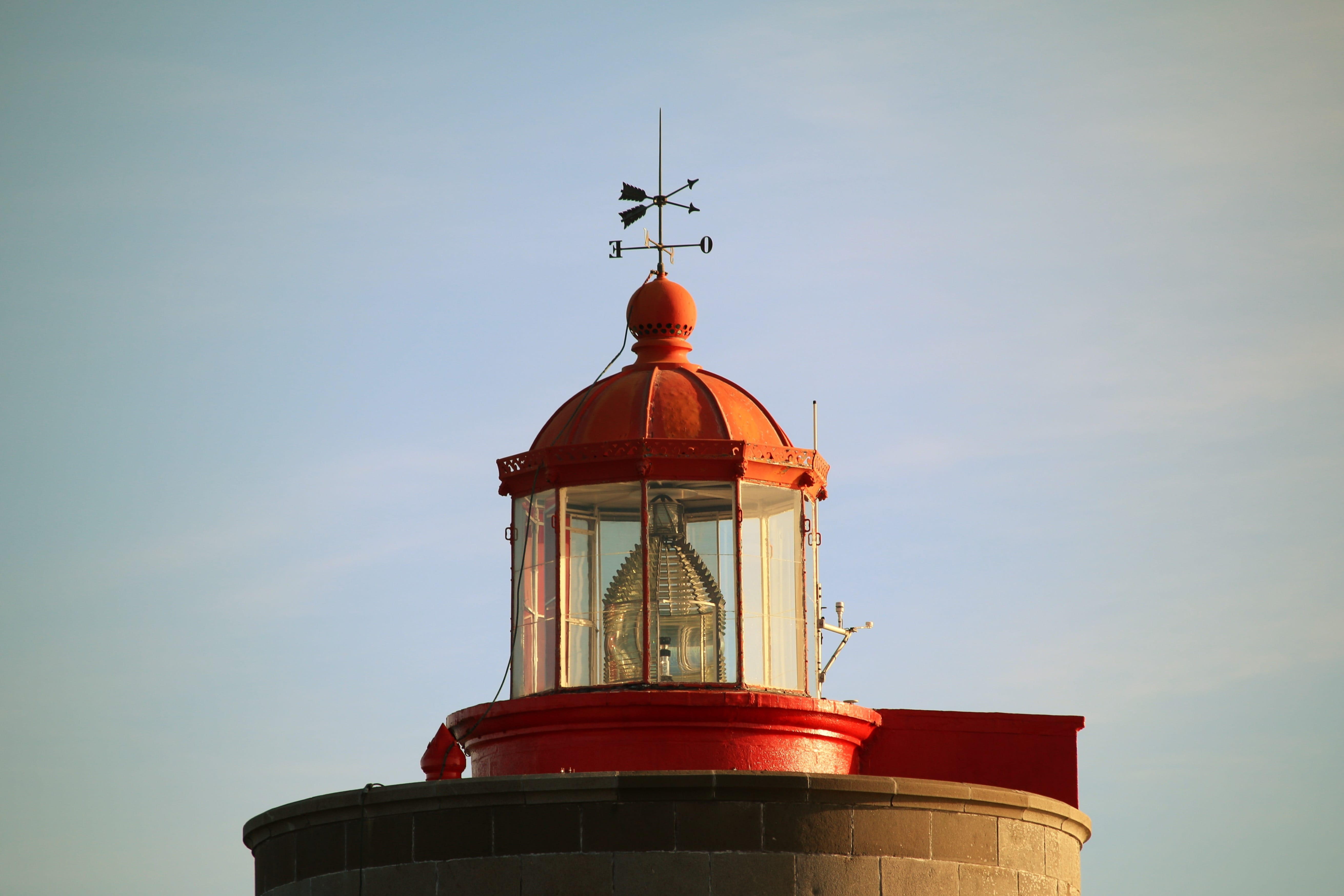nature, building, weather vane, high section, spirituality, building exterior, tower, built structure, architecture, cross, dome, le phare du petit minou, HD Wallpaper
