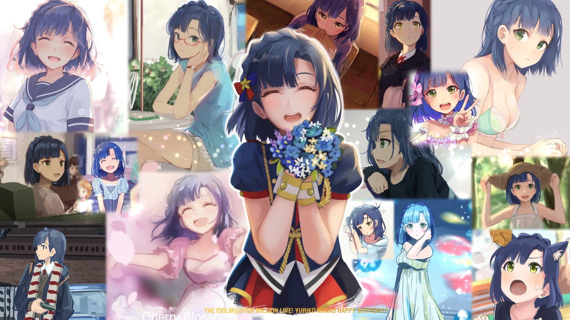 Yuriko Nanao, Anime, 1080P, The Idolmaster: Million Live!, HD Wallpaper