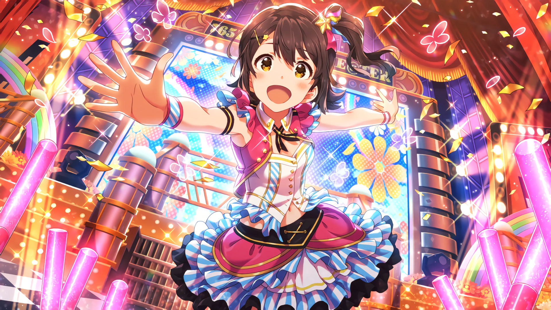 THE iDOLM@STER: Million Live!, 1080P, Mirai Kasuga, Anime, HD Wallpaper