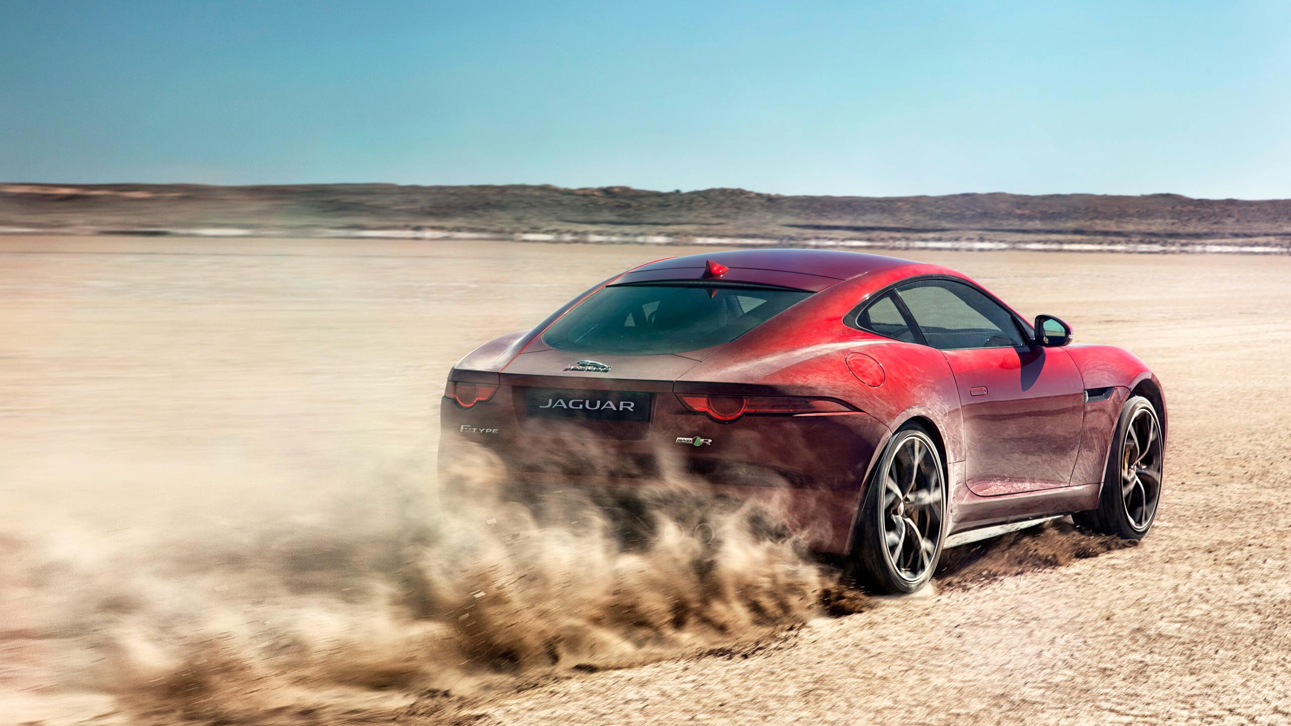 wheel, 2K, drive, cars, jaguar, coupe, red, r, type, f, 2016, HD Wallpaper