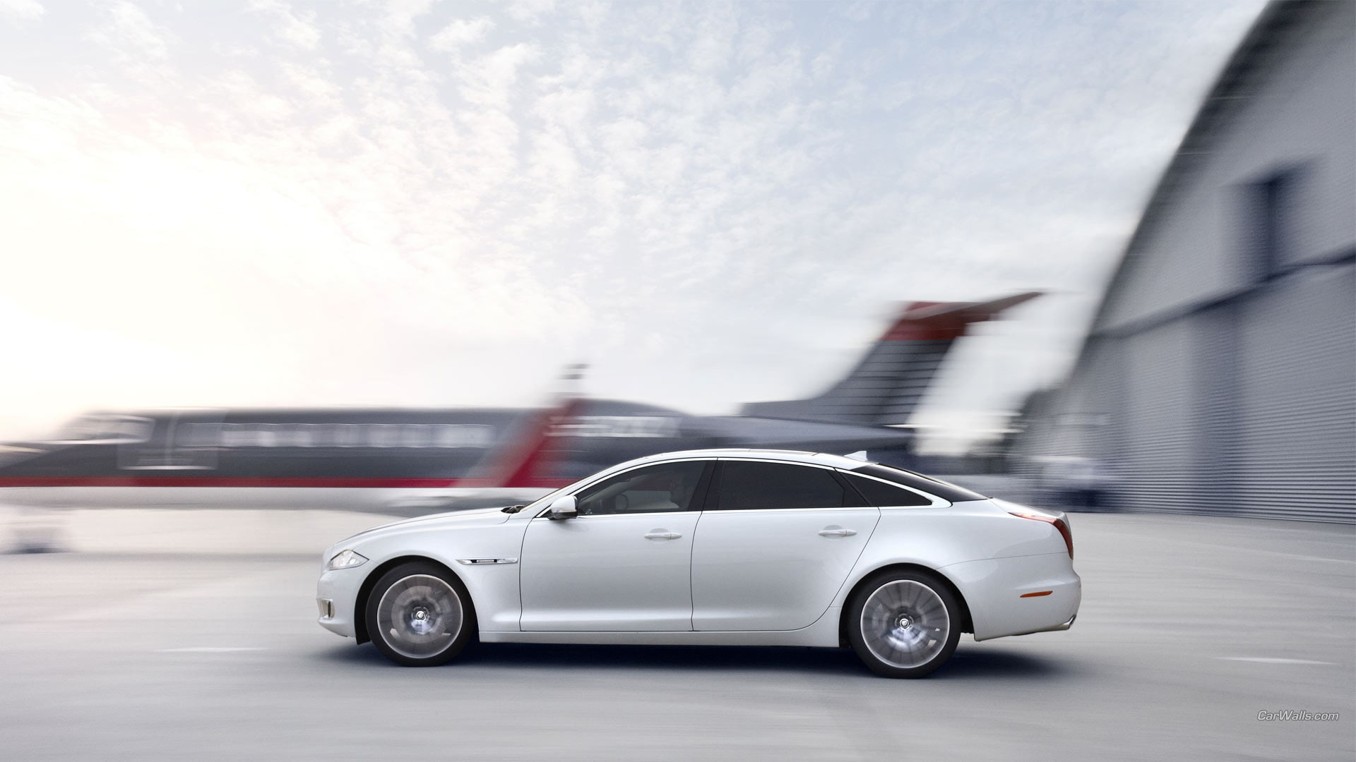 vehicle, car, Jaguar, Jaguar XJ, 1080P, HD Wallpaper