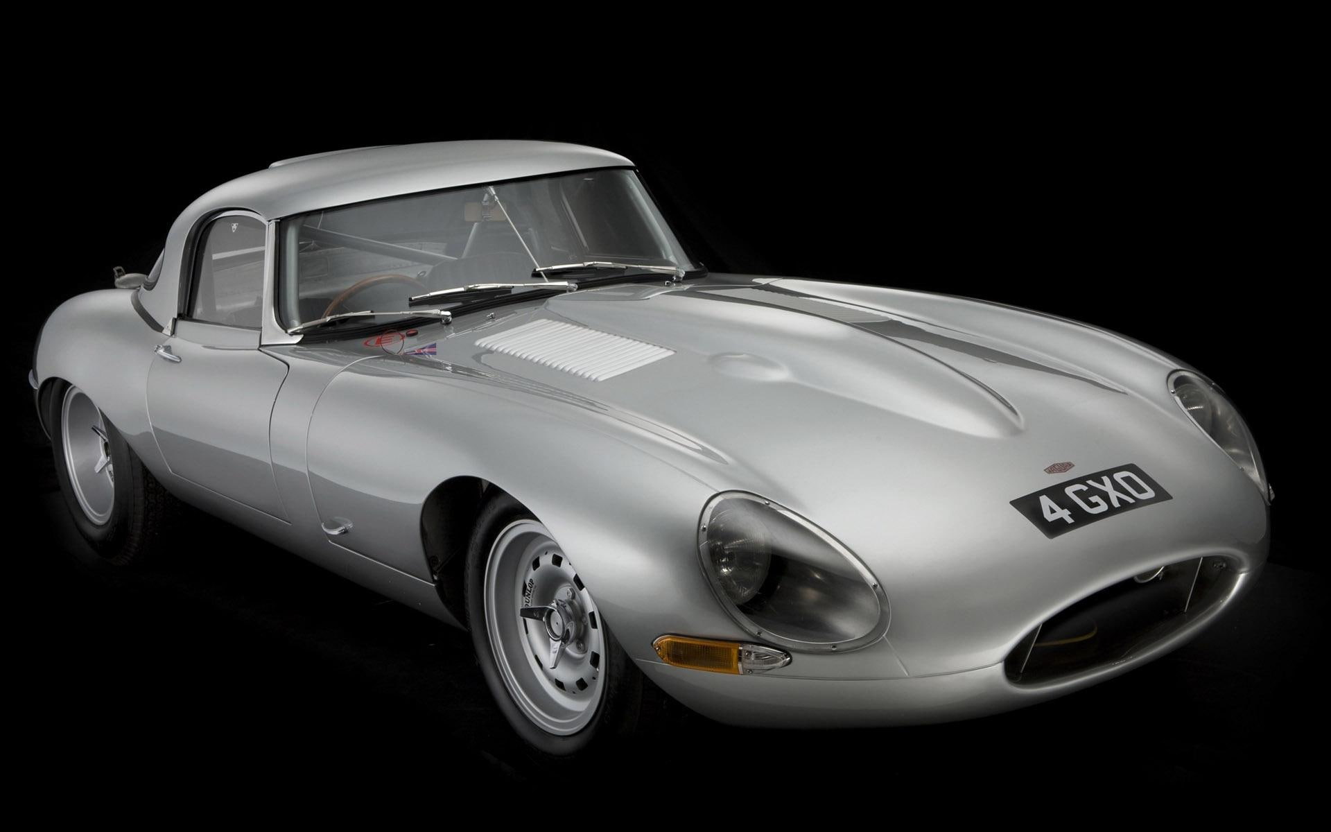 jaguar e-type, cars, type, coupe, e, 1920x1200, silver, jaguar, 1080P, HD Wallpaper
