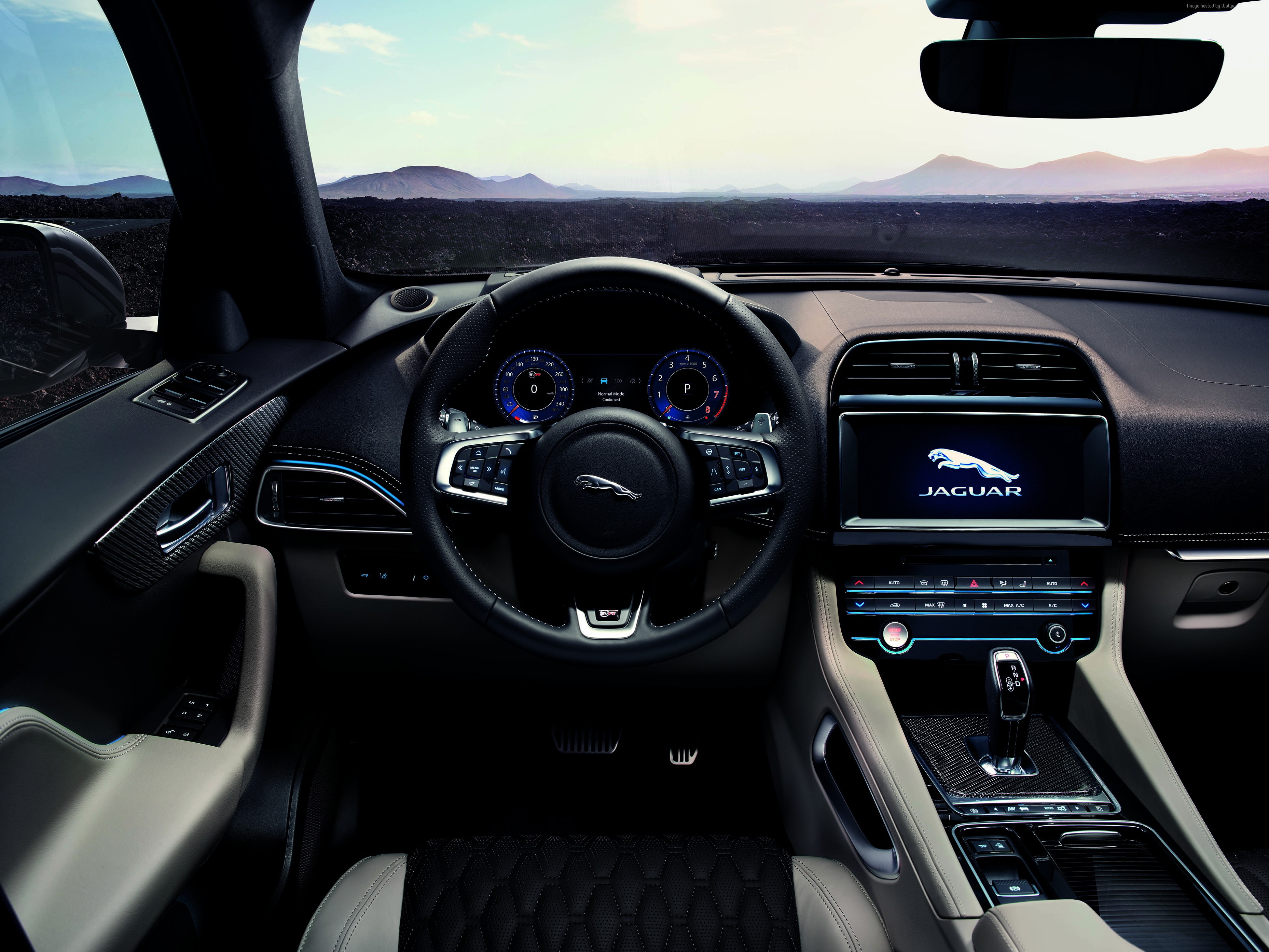 2K, 4K, SUV, 2019 Cars, Jaguar F-Pace SVR, HD Wallpaper
