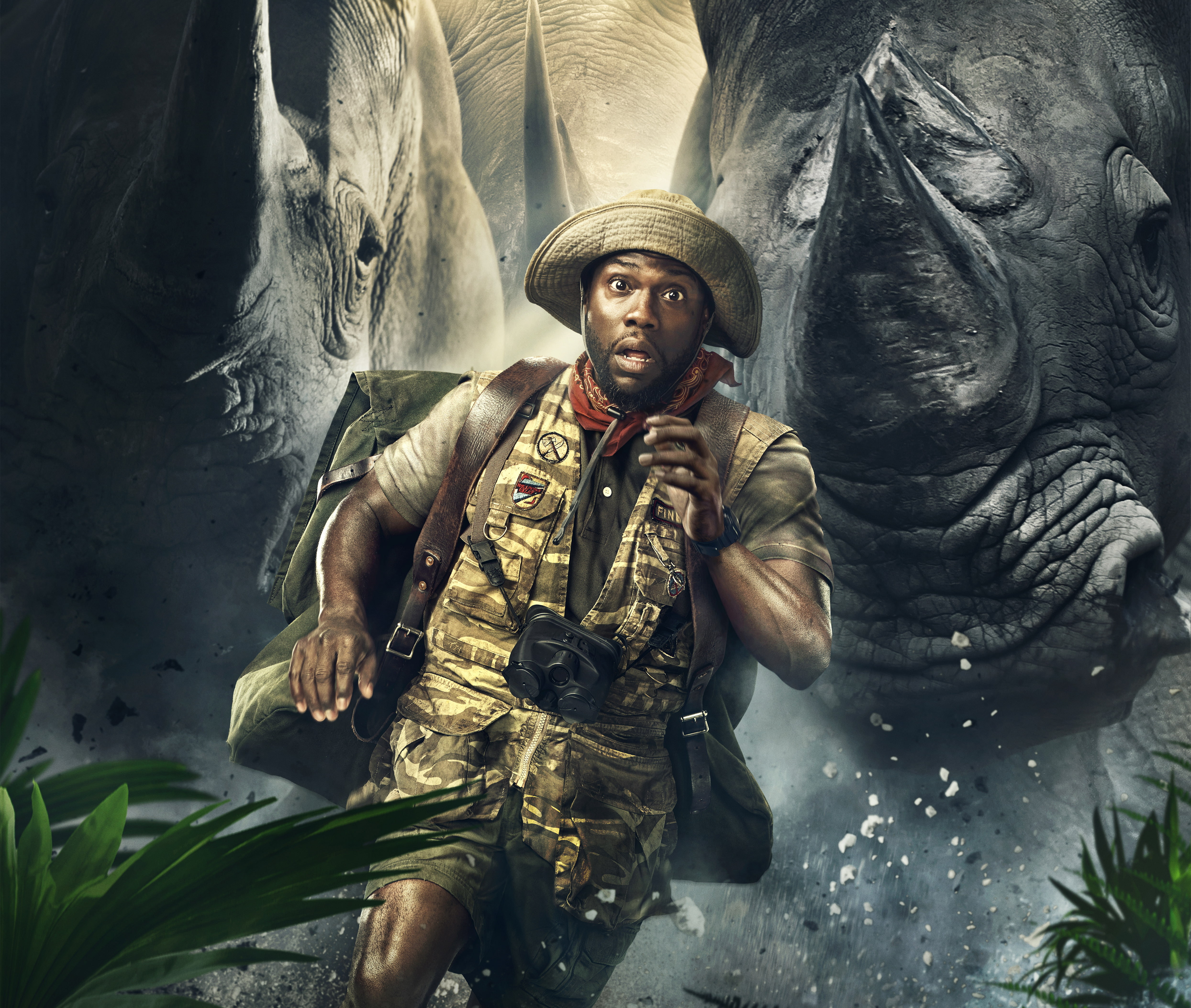 Jumanji: Welcome to the Jungle, Kevin Hart, 4K, 4K, HD Wallpaper
