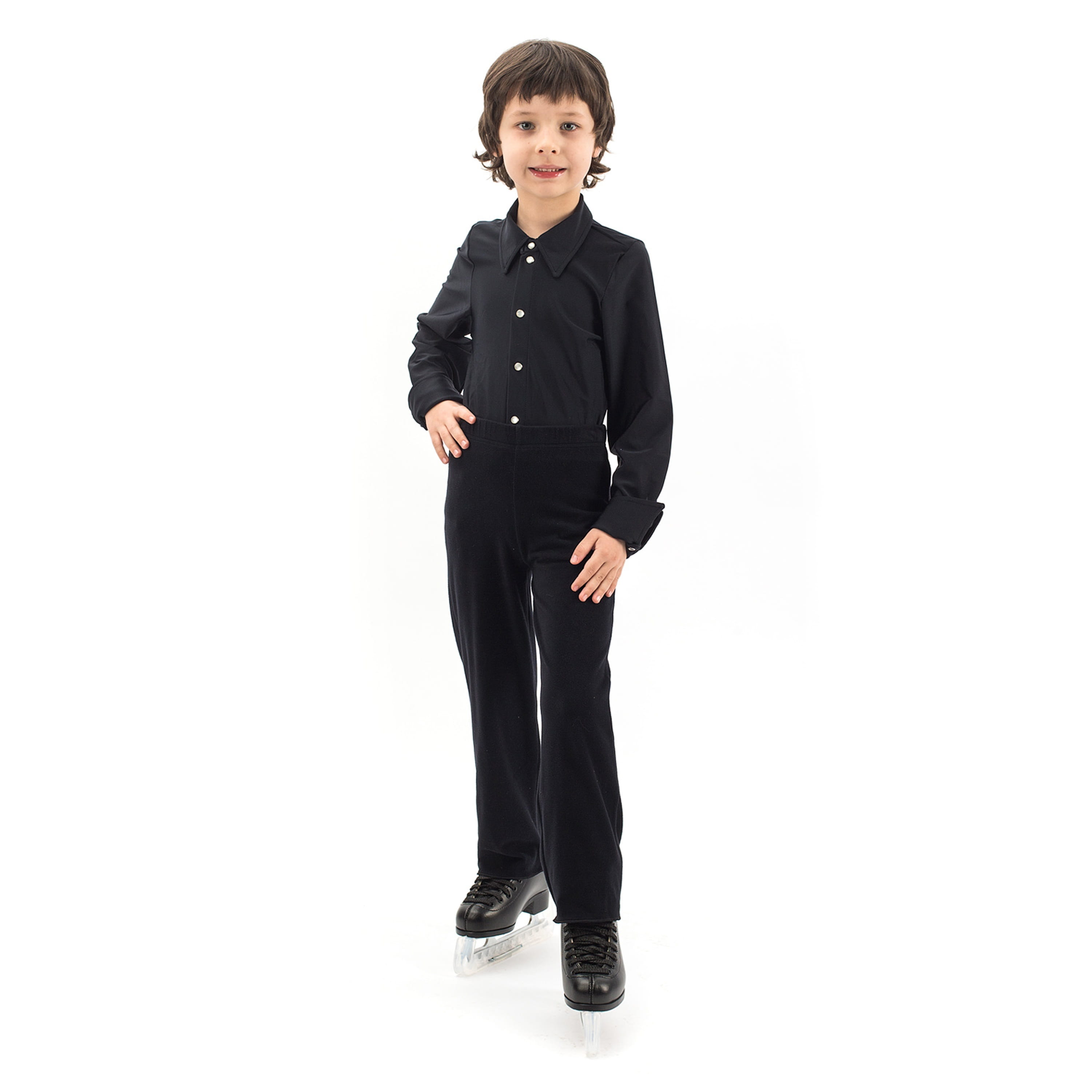 childhood, portrait, costume, isolated, slip, standing, ice, one person, front view, indoors, figure skating, smiling, child, form for performances, childrens figure skating, Phone HD Wallpaper