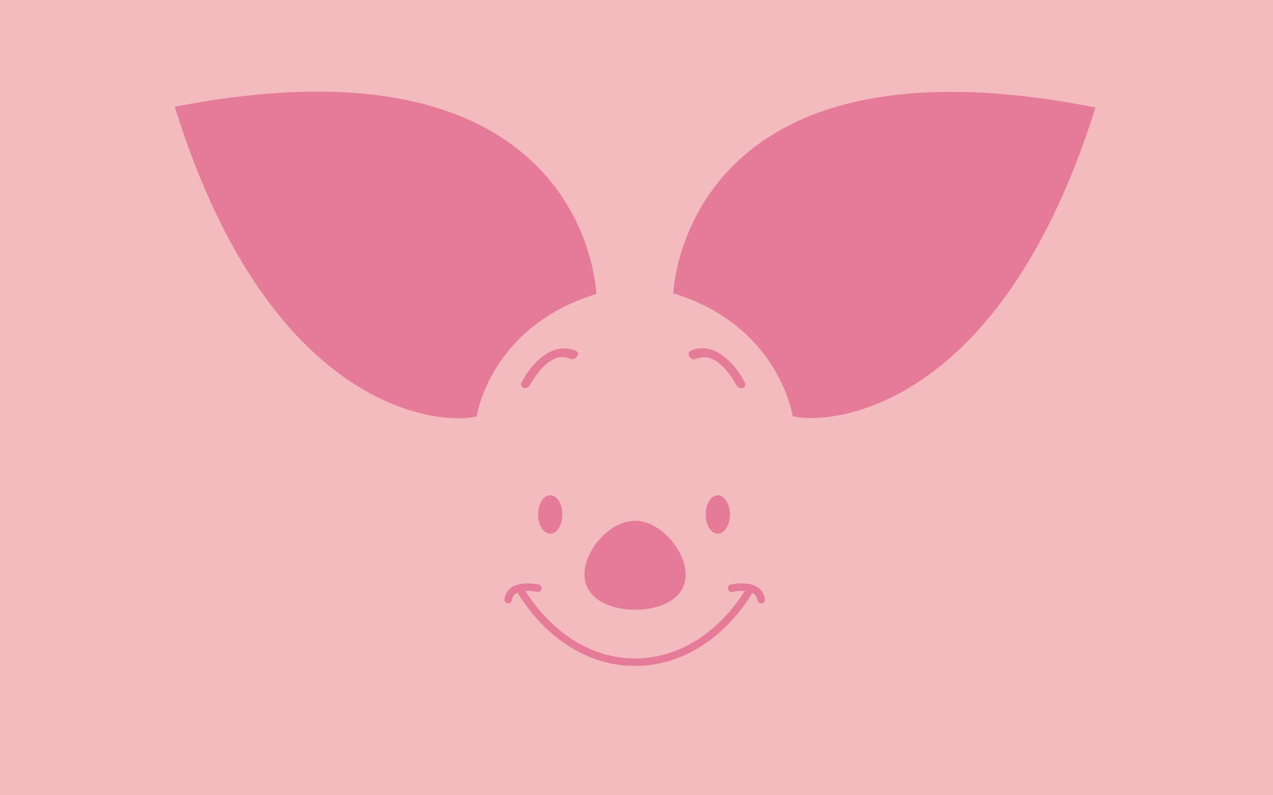 piglet, 2K, pink, cartoon, animals, HD Wallpaper
