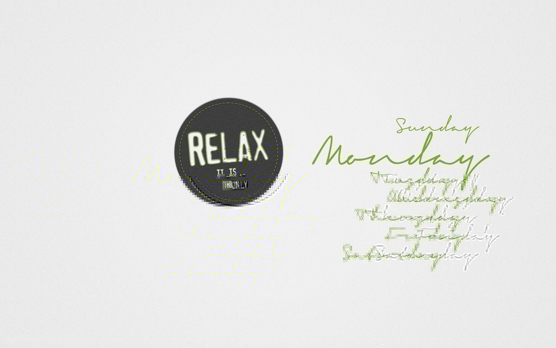 western script, 1920x1200, indoors, no people, background, still life, communication, the inscription, education, minimalism, words, relax, days of the week, HD Wallpaper