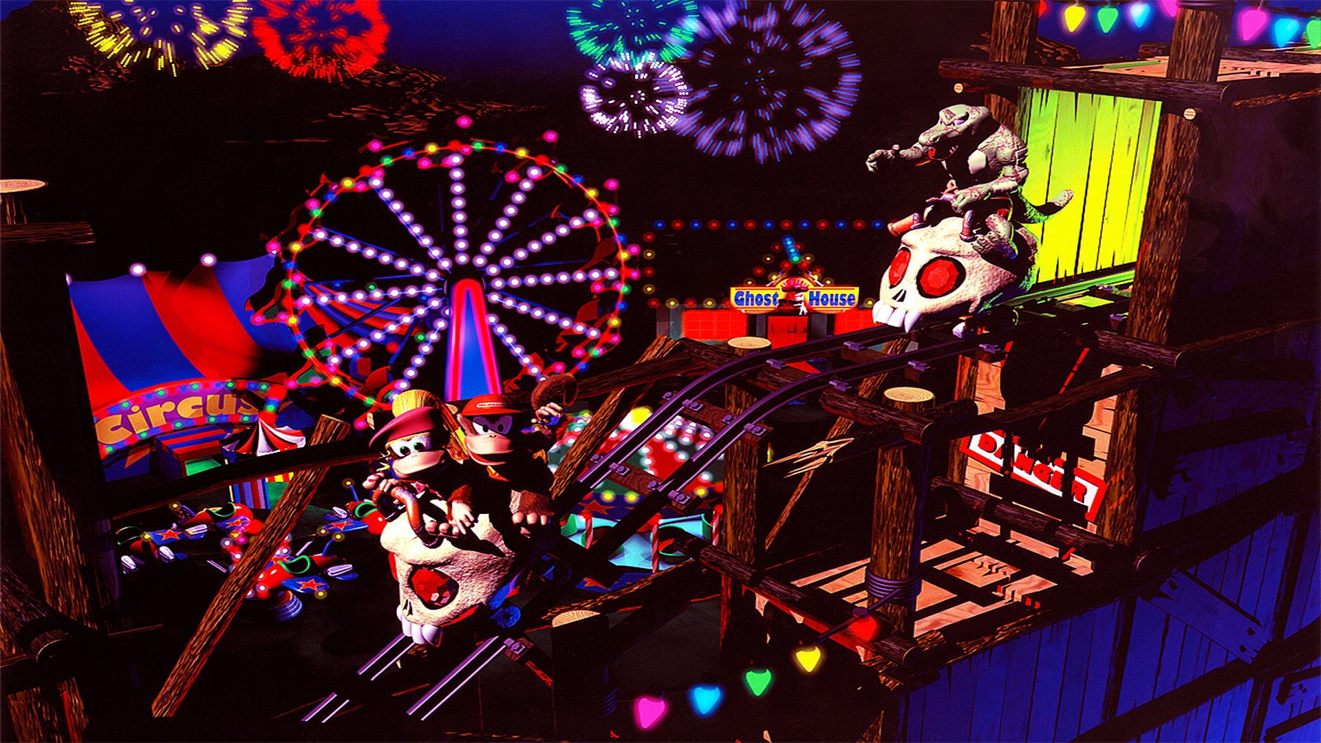 Donkey Kong Country 2: Diddys Kong Quest, 1080P, Donkey Kong, HD Wallpaper