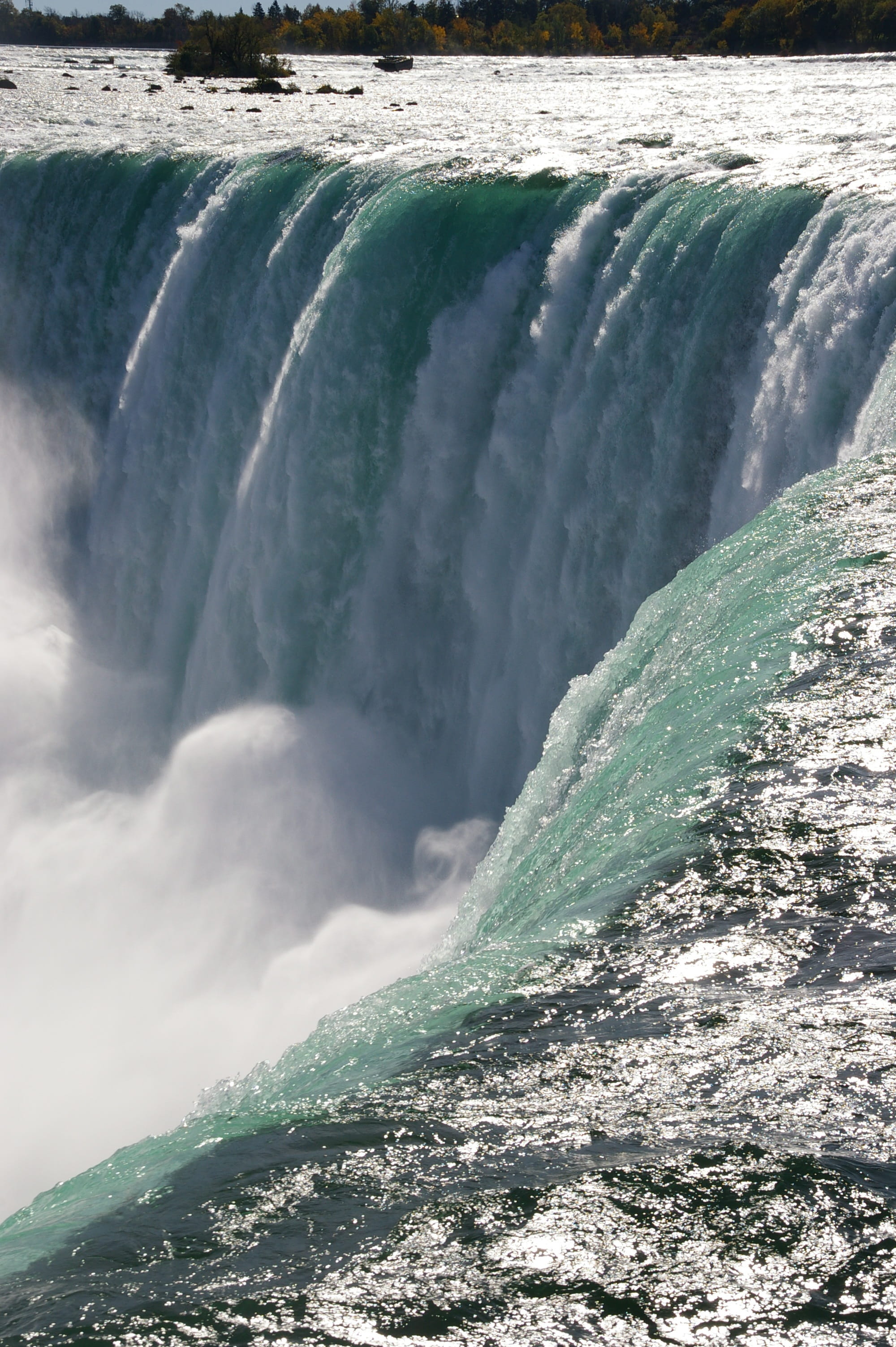 niagara, power, sea, waterfalls, wild, landscape, aquatic sport, flowing, 2K, sport, long exposure, motion, day, power in nature, flowing water, scenics - nature, Phone HD Wallpaper