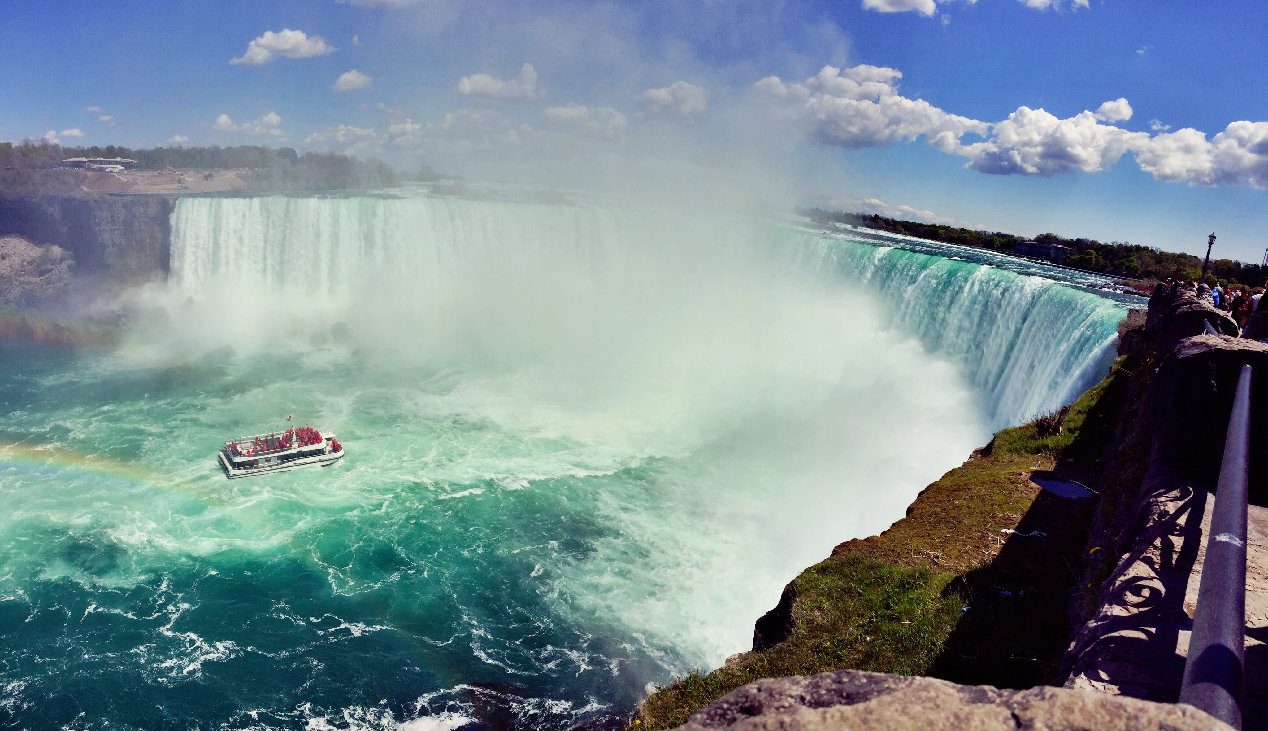 usa, sport, 4K, land, travel, travel destinations, niagara falls, scenics - nature, passenger craft, aquatic sport, waterfall, water, power in nature, HD Wallpaper