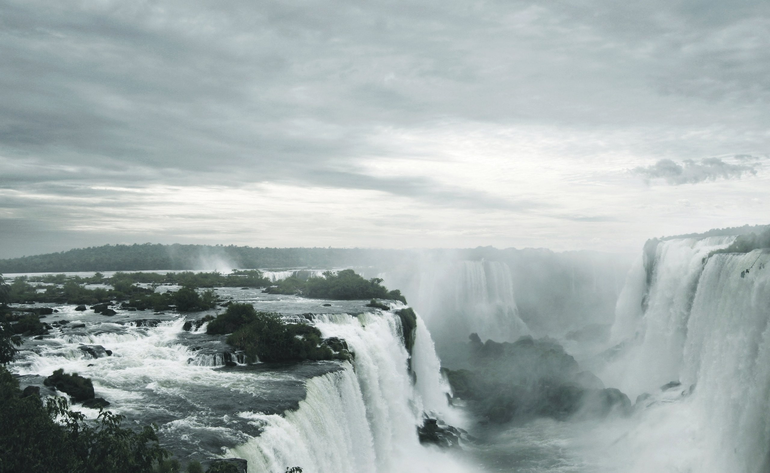 Waterfalls, water, power in nature, environment, Nature, motion, beauty in nature, day, Most, Worlds, 2K, canada, niagara, sky, flowing, travel, waterfall, HD Wallpaper
