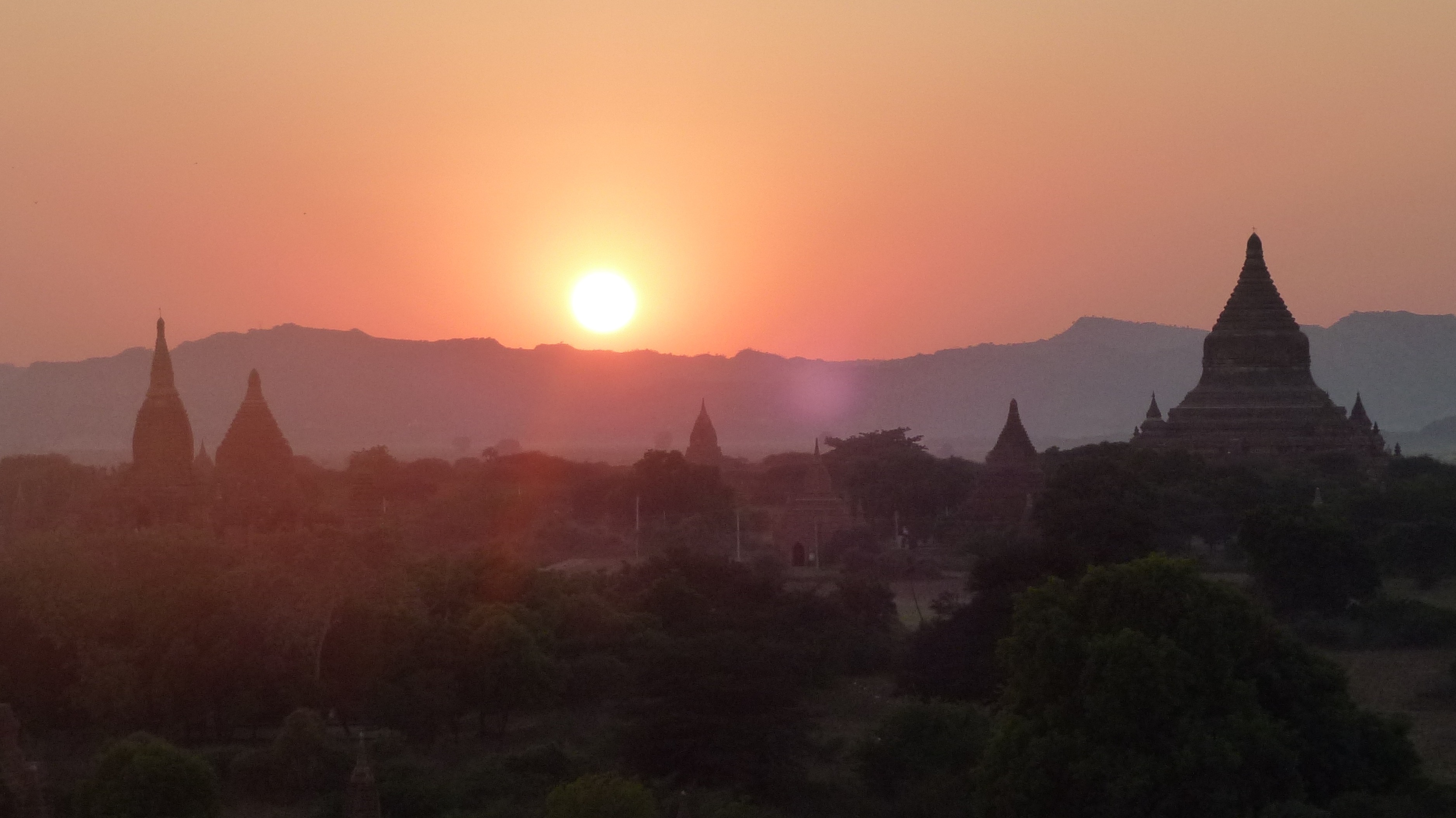 wilderness, landscape, outdoors, history, tourism, sun, built structure, natural, environment, castles, bagan, myanmar, place of worship, travel, outdoor, HD Wallpaper