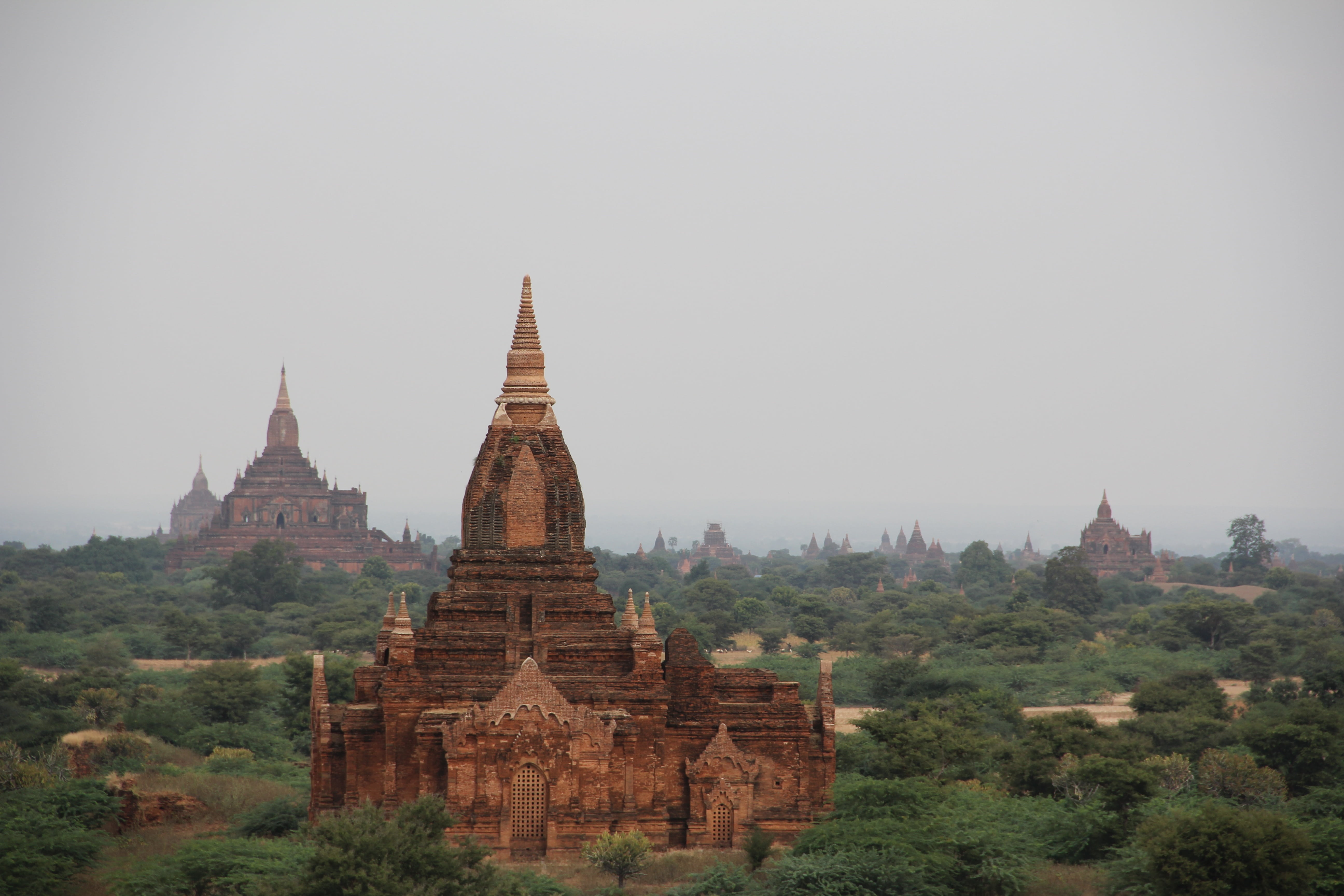 building, cultures, pagoda, burmese Culture, place of worship, myanmar, brown, temple - Building, architecture, burma, outdoors, the past, concrete, buddhism, HD Wallpaper