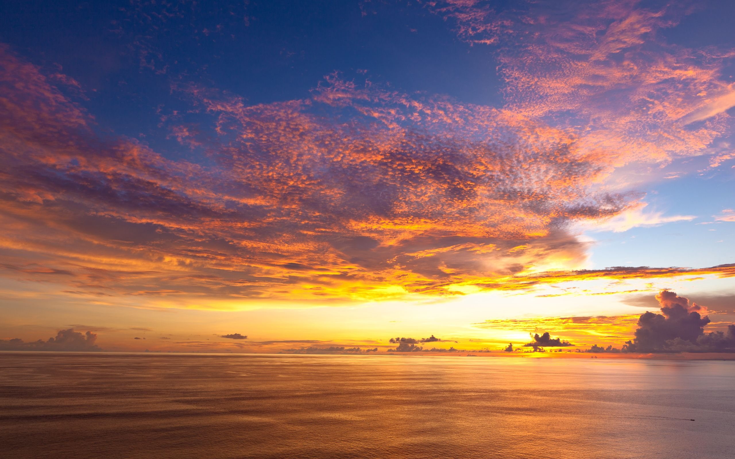 Beach, Nature, indonesia, ocean, 2K, island, bali, sunset, HD Wallpaper