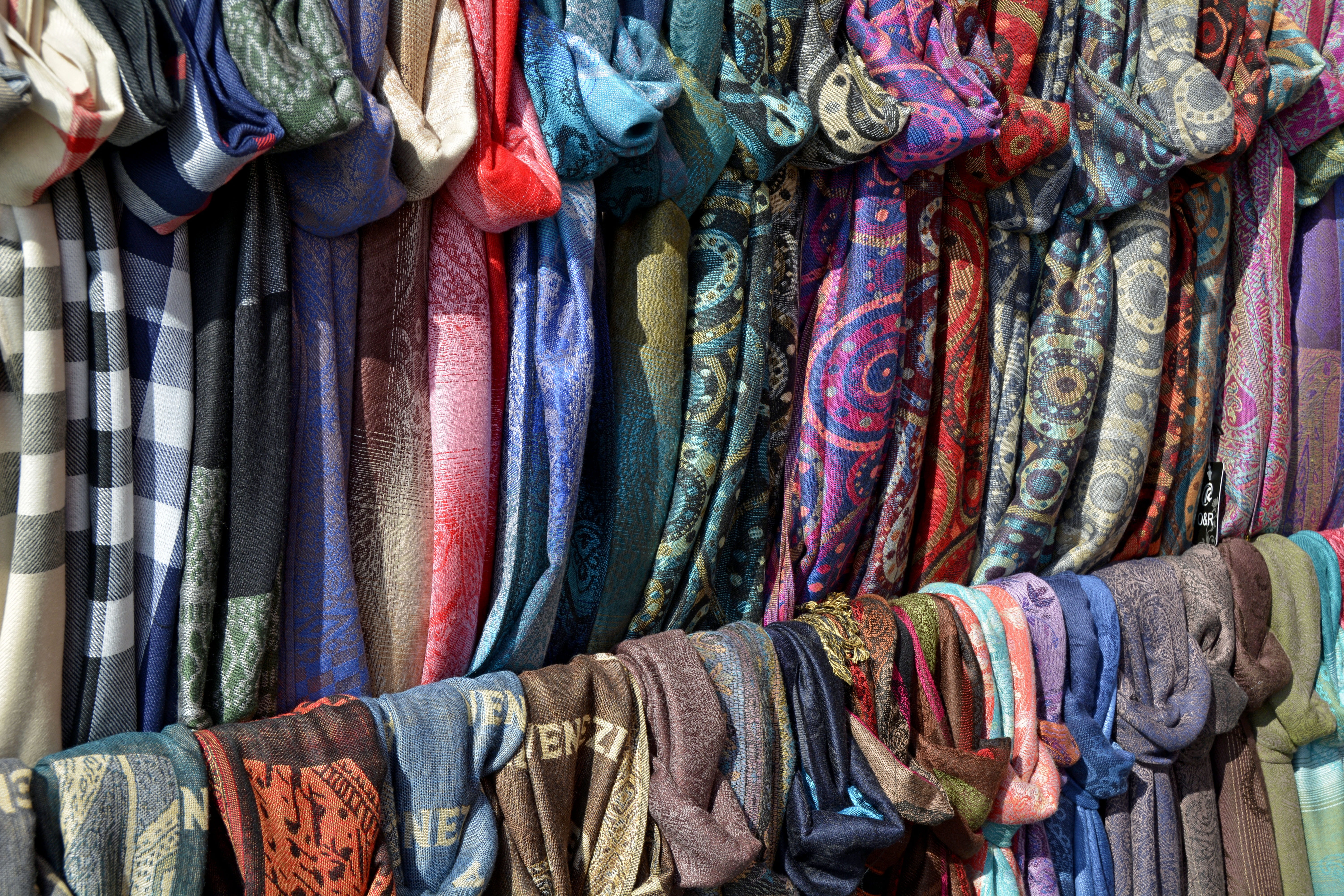 choice, shopping, sale, arrangement, art, retail, textiles, color, textile, purry, close, pretty, assorted, colored, abundance, fashion, colorful, in a row, HD Wallpaper