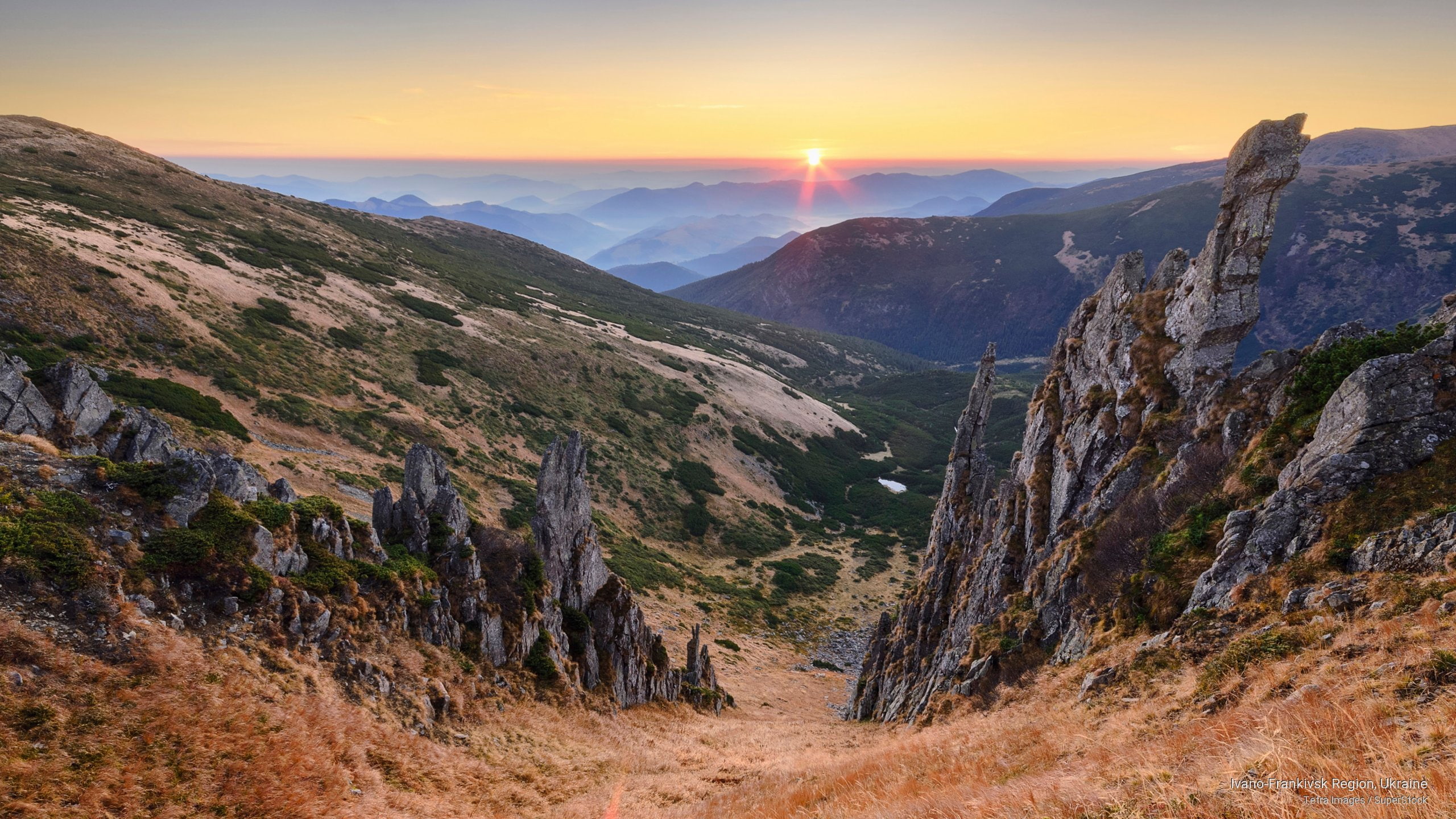 Mountains, frankivsk, ukraine, ivano, region, 2K, HD Wallpaper