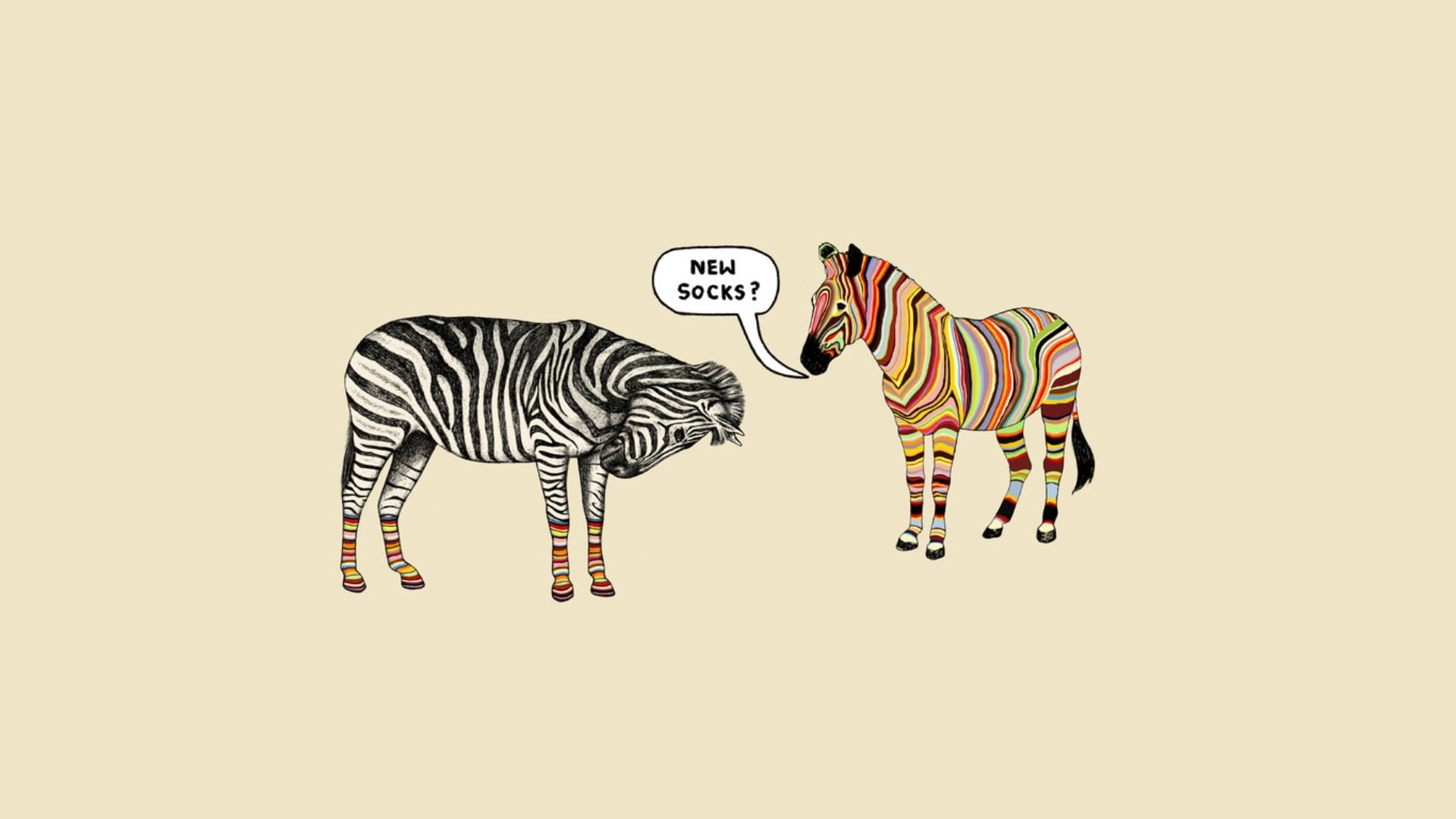 studio shot, humor, safari, one animal, minimalism, animal, striped, animal representation, art and craft, creativity, zebras, illustration, big cat, feline, HD Wallpaper