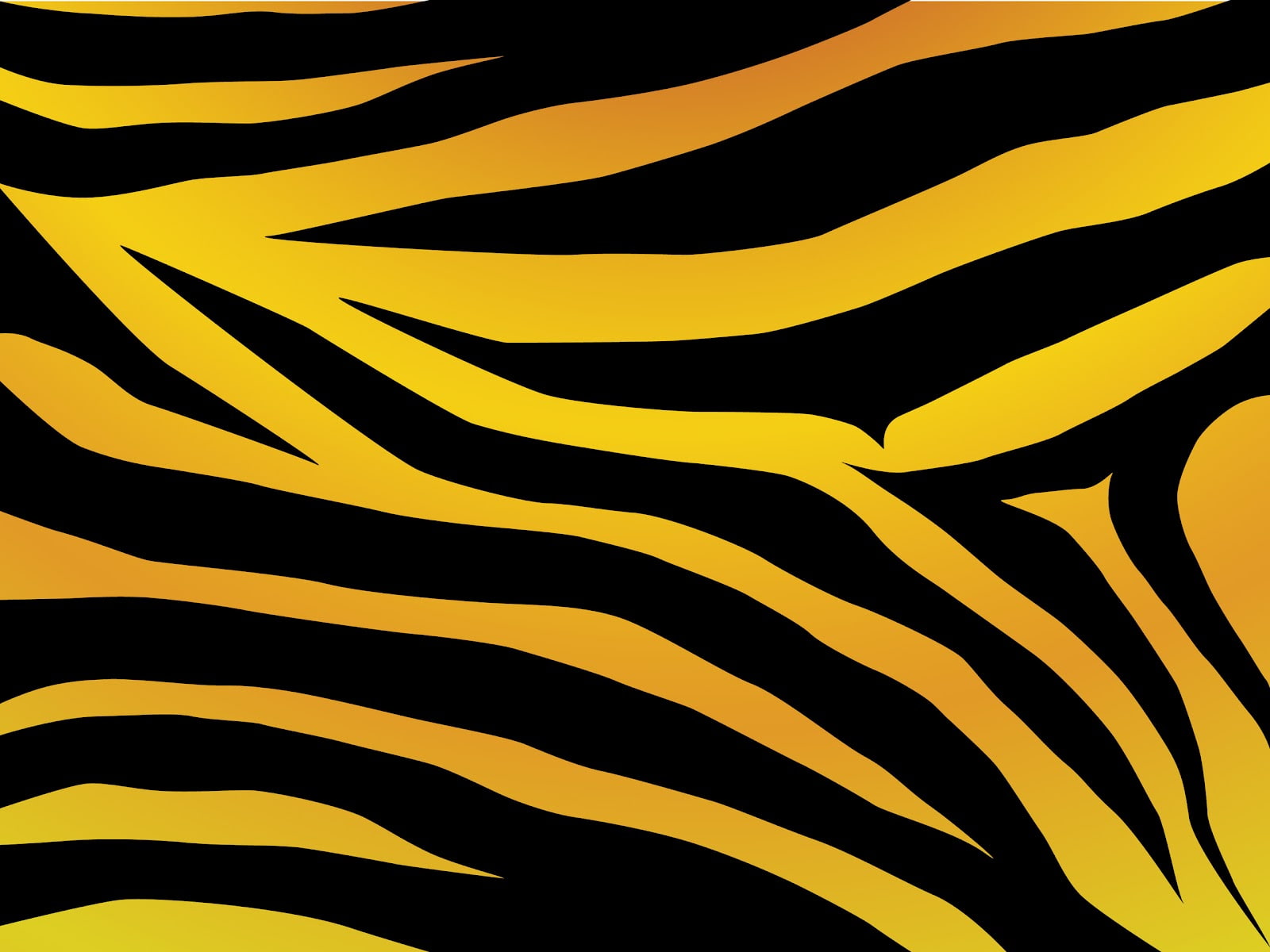 animals, art, skin, lines, 720P, yellow, zebra, abstract, HD Wallpaper