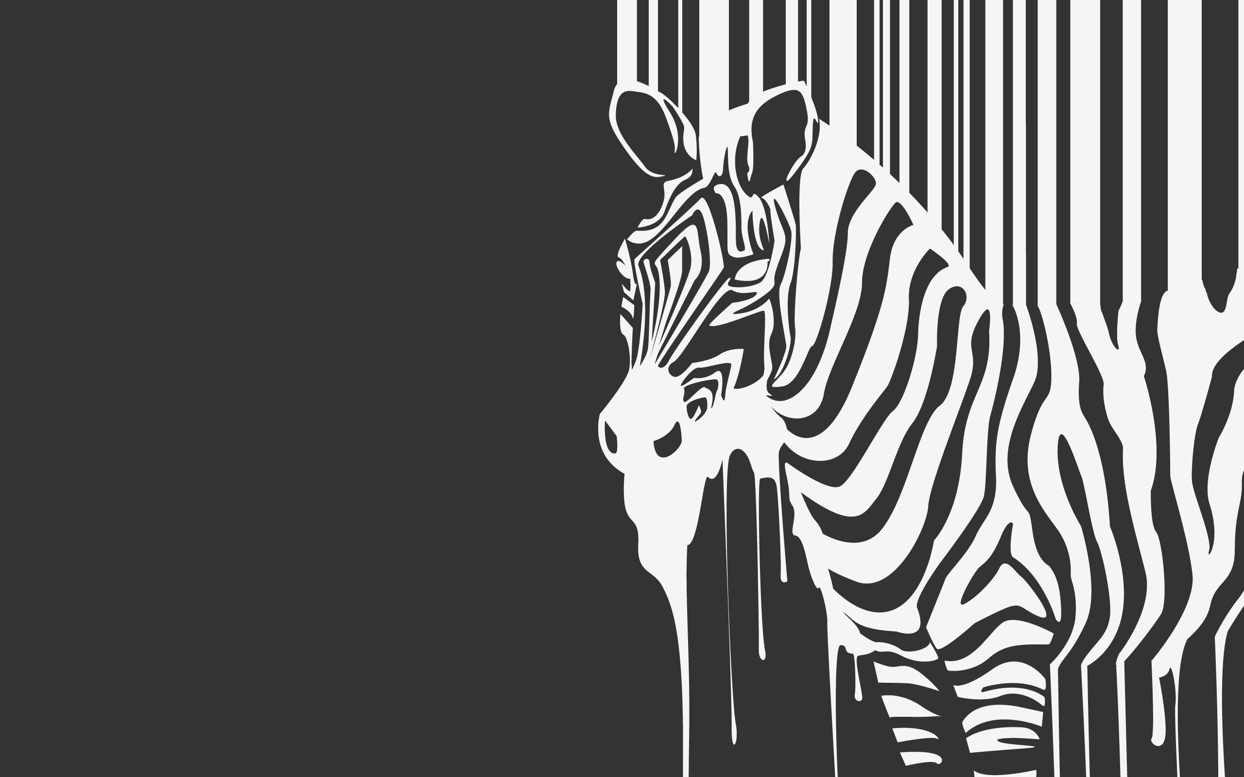 mammal, animals in the wild, striped, copy space, indoors, one animal, creativity, animal, animal themes, animal representation, zebras, simple background, HD Wallpaper