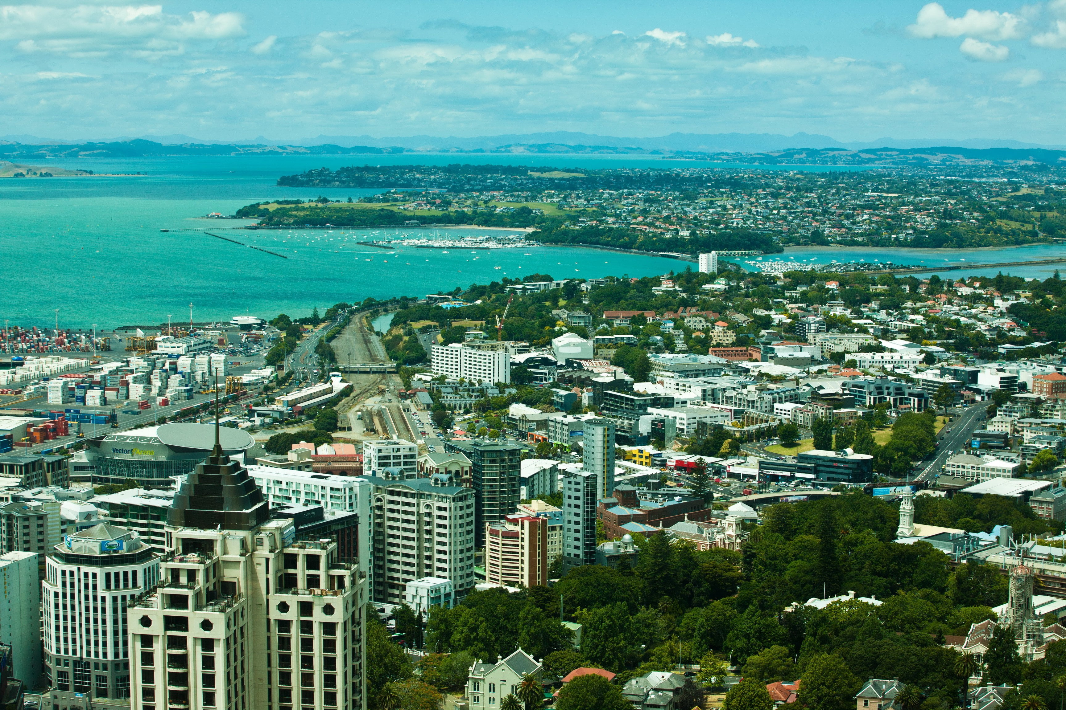 2K, top, house, New Zealand, Auckland, new, the city, zealand, photo, HD Wallpaper