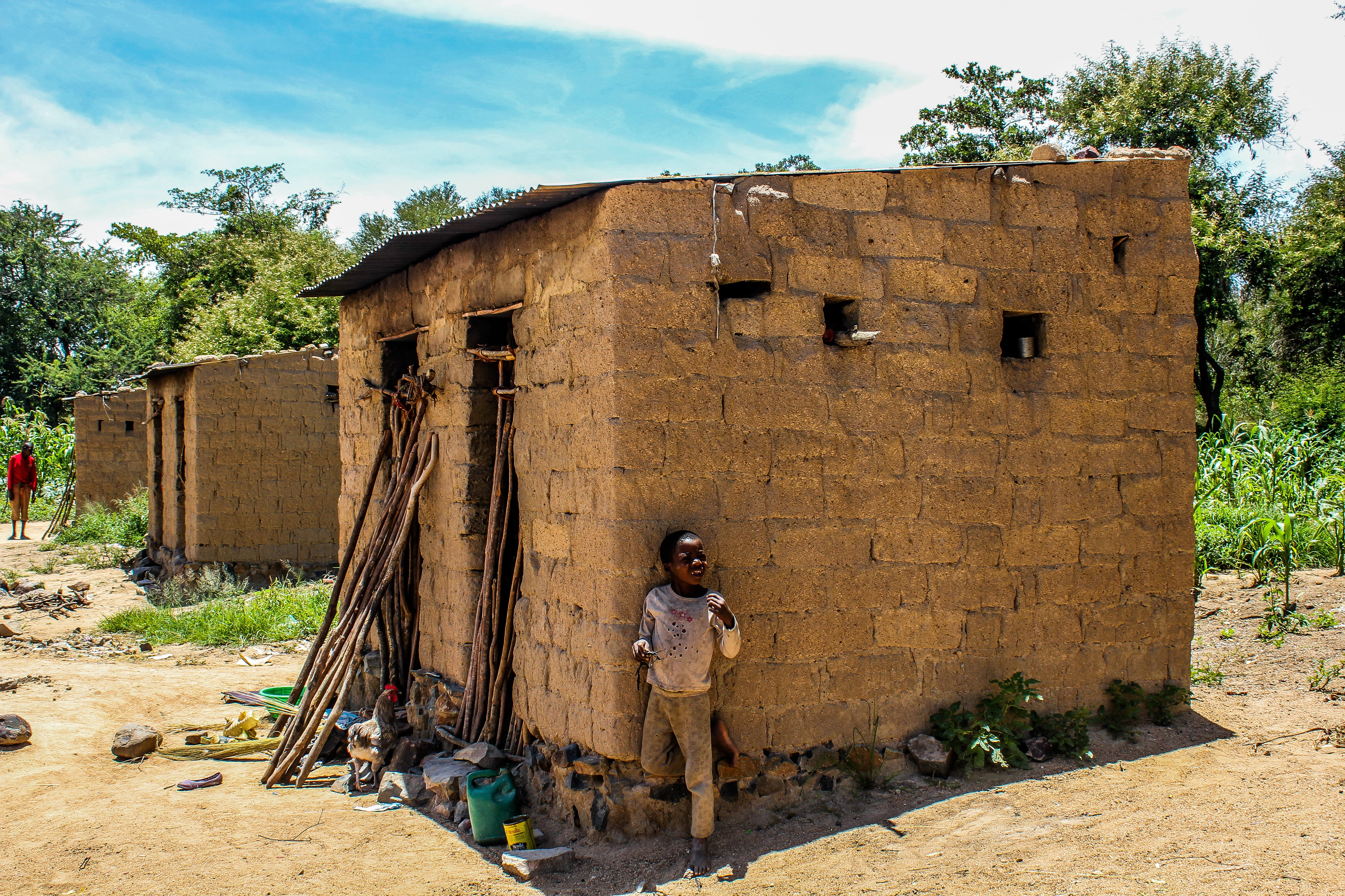 poor, poverty, african, mozambique, misery, africa, portrait, brown, real people, black, culture, full length, looking at camera, plant, one person, built structure, HD Wallpaper
