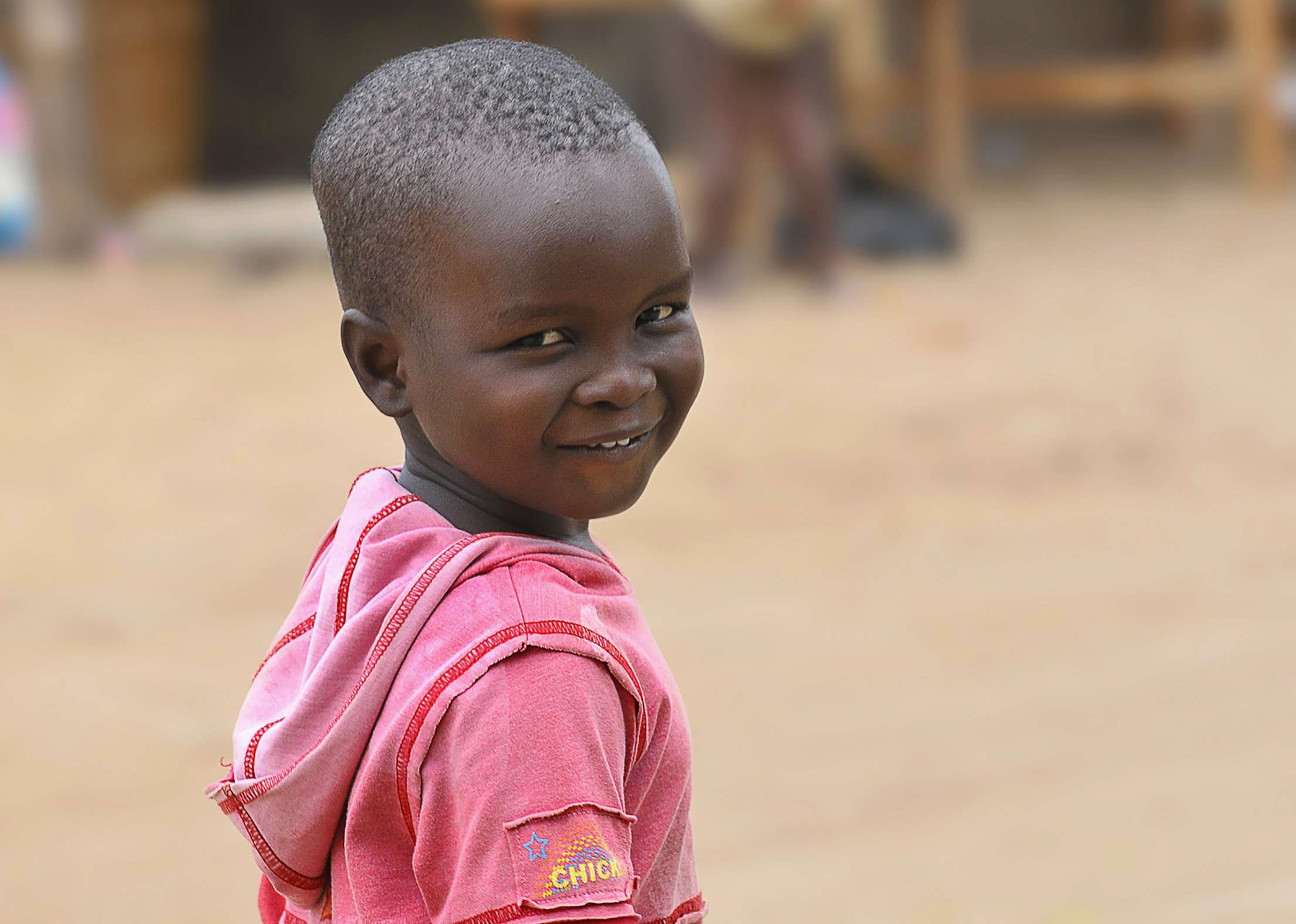 child, one person, happiness, cute, leisure activity, 1080P, young child, smiling, innocence, africa, boy, emotion, offspring, boys, orphan, humanitarian aid, HD Wallpaper