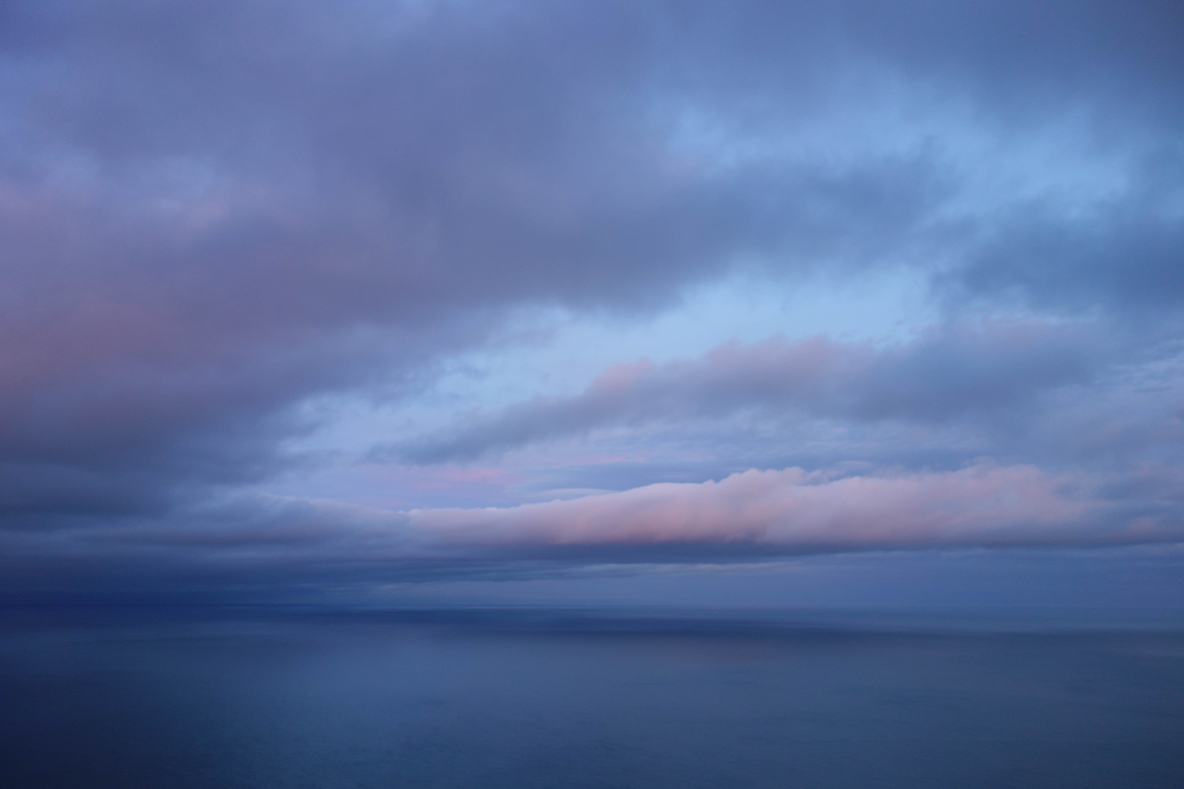 4K, outdoors, waterfront, tranquil scene, sky, horizon, scenics - nature, sea, no people, cloud - sky, dramatic sky, bray, overcast, ireland, nature, water, HD Wallpaper