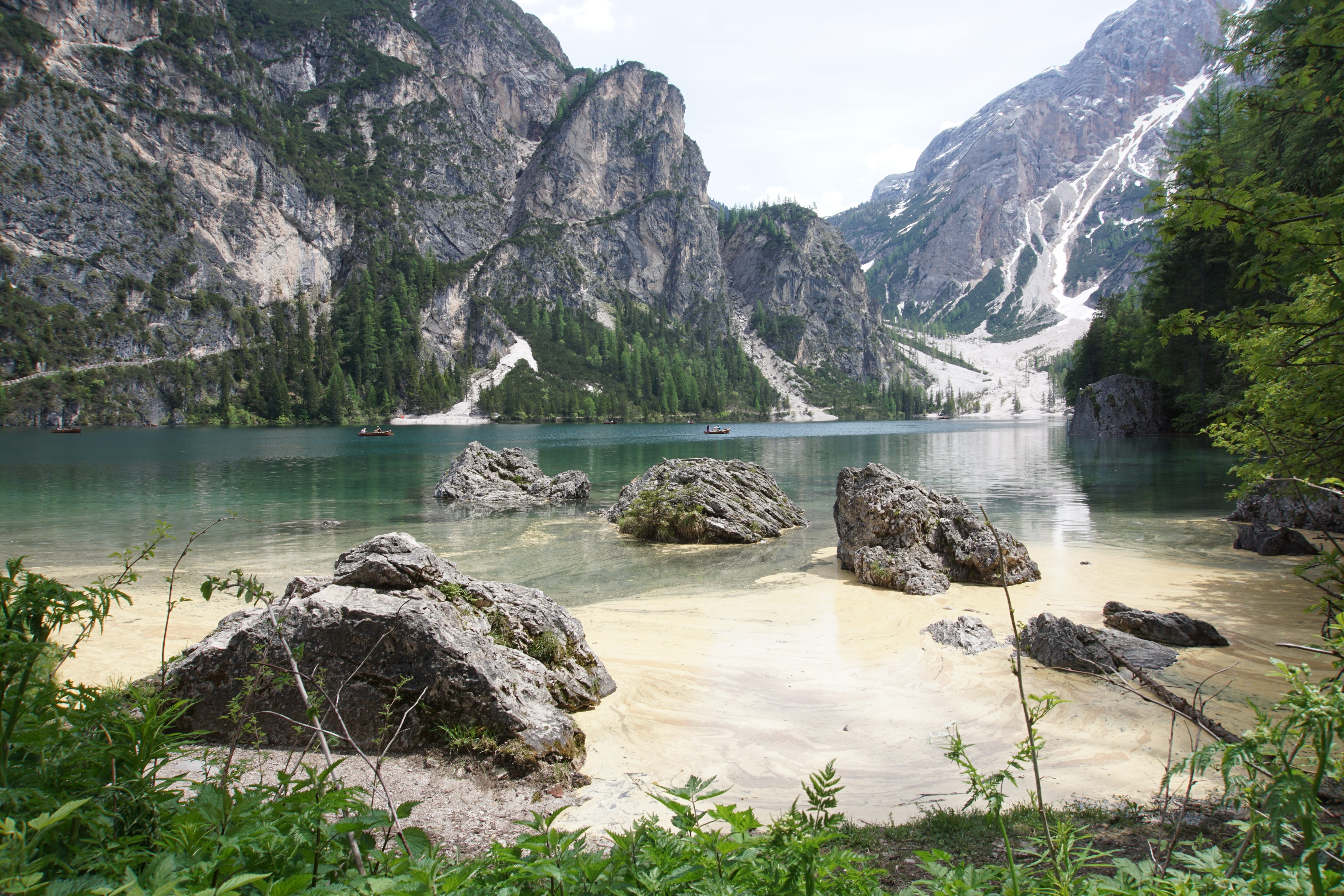 non-urban scene, outdoors, tranquility, eroded, rocks, foam, tranquil scene, solid, lake, scenics - nature, nature, day, water, rock - object, idyllic, HD Wallpaper