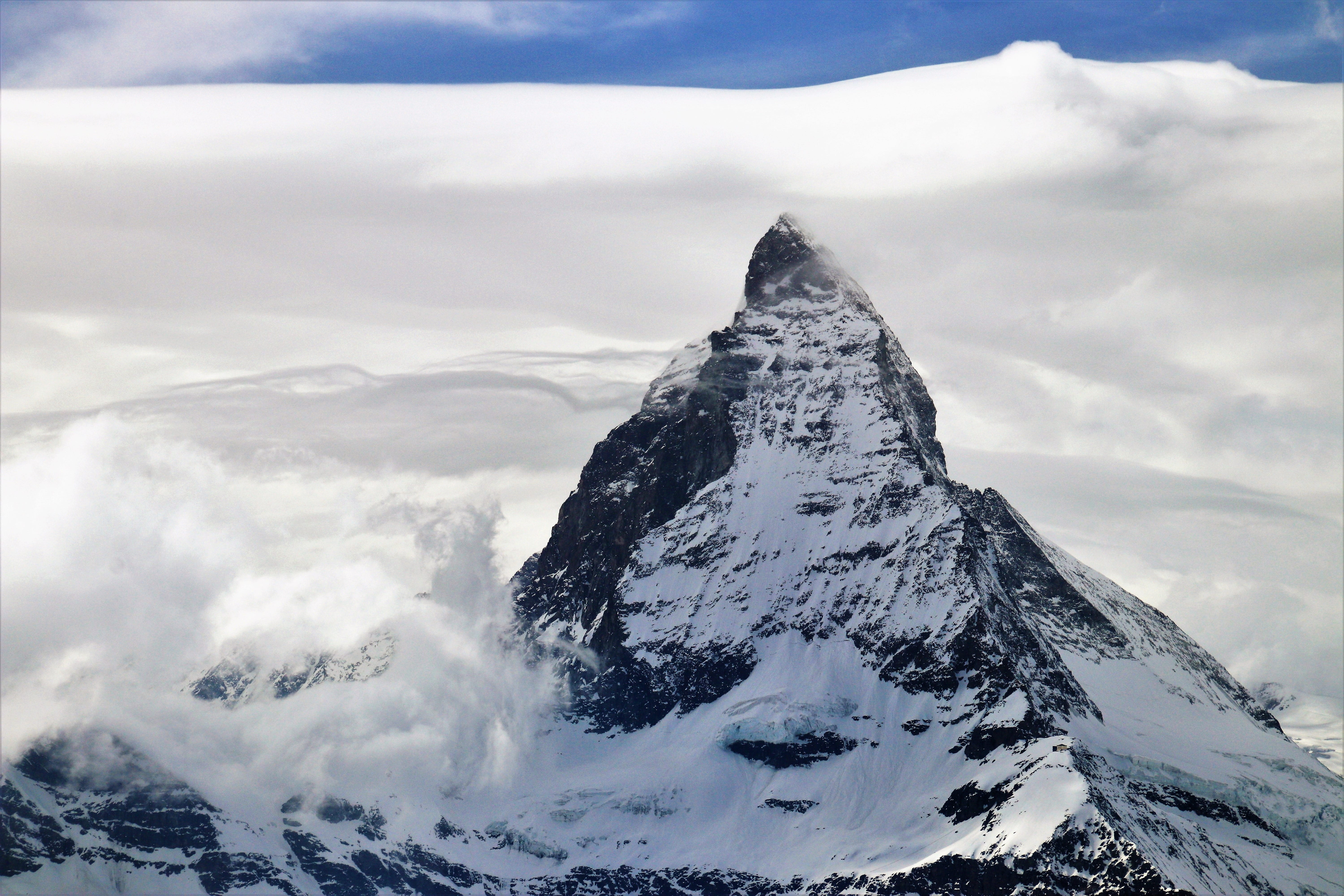the prospect of, beauty in nature, the stage, mood, switzerland, panoramic, panorama, far view, scenery, environment, cloud - sky, top, clouds, view, seasons of the year, HD Wallpaper