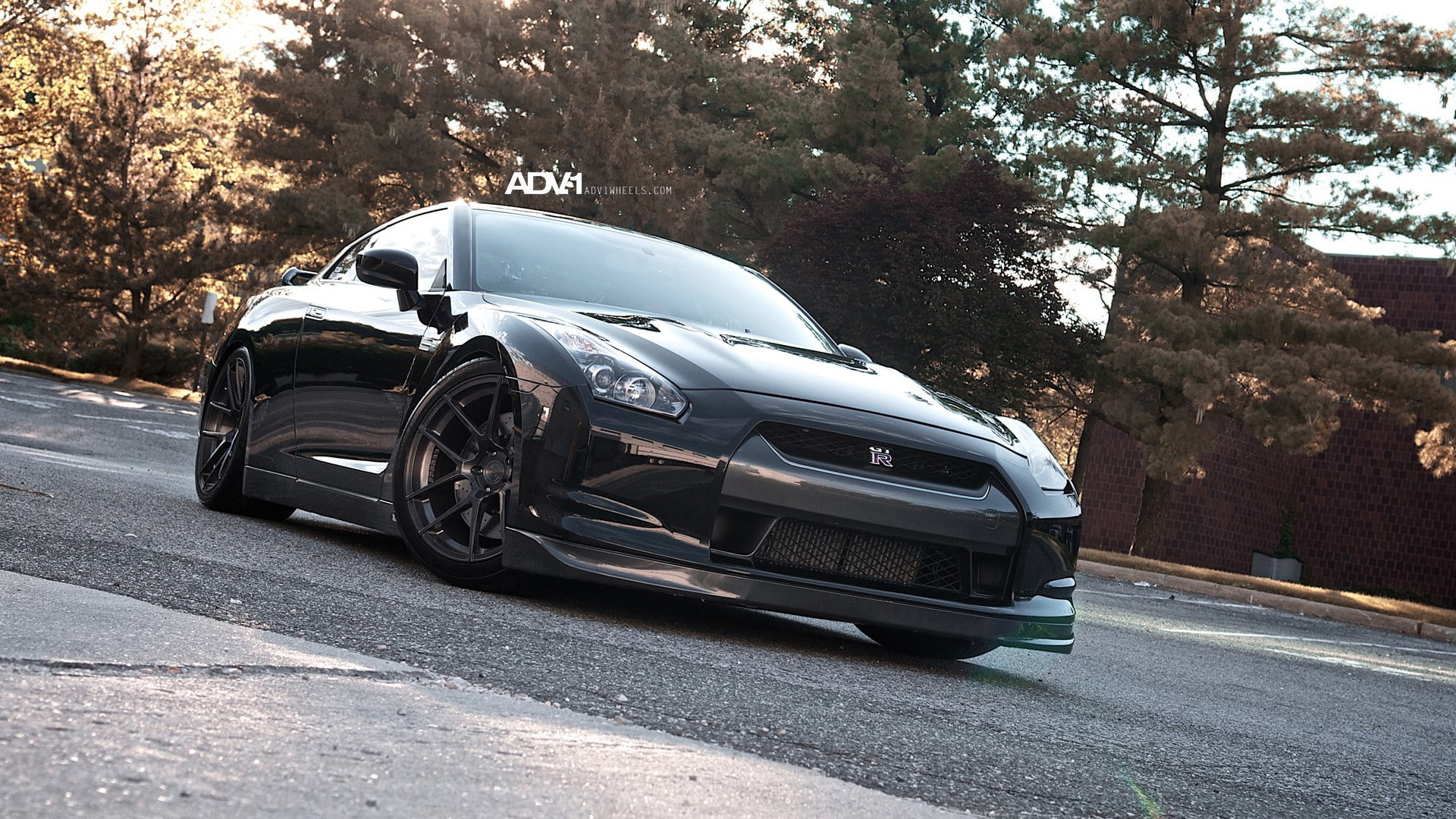 1080P, Nissan, Nissan GT-R R35, ADV.1, car, HD Wallpaper